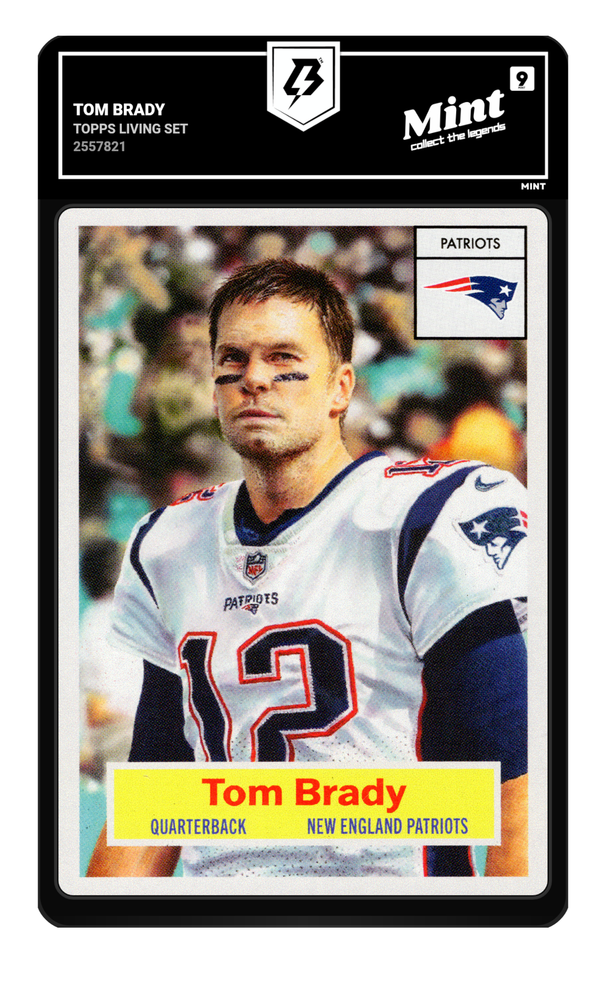 Tom Brady graded 9