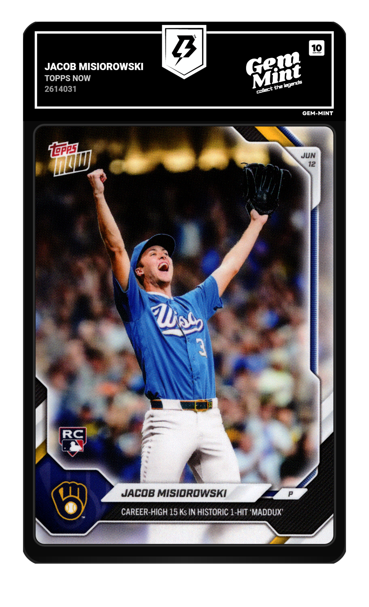 Jacob Misiorowski graded 10