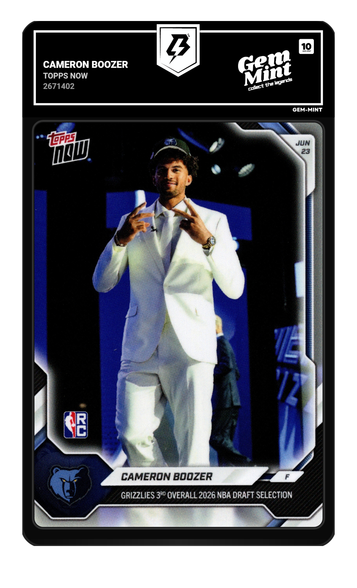 Cameron Boozer graded 10