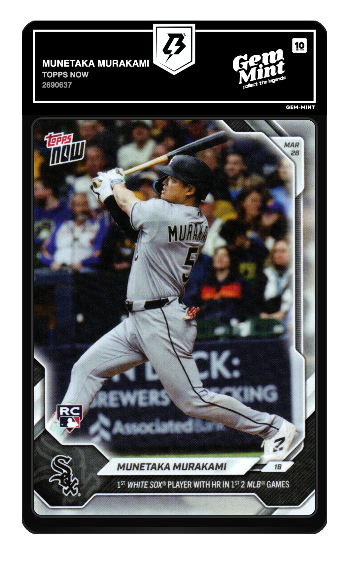 Munetaka Murakami graded 10