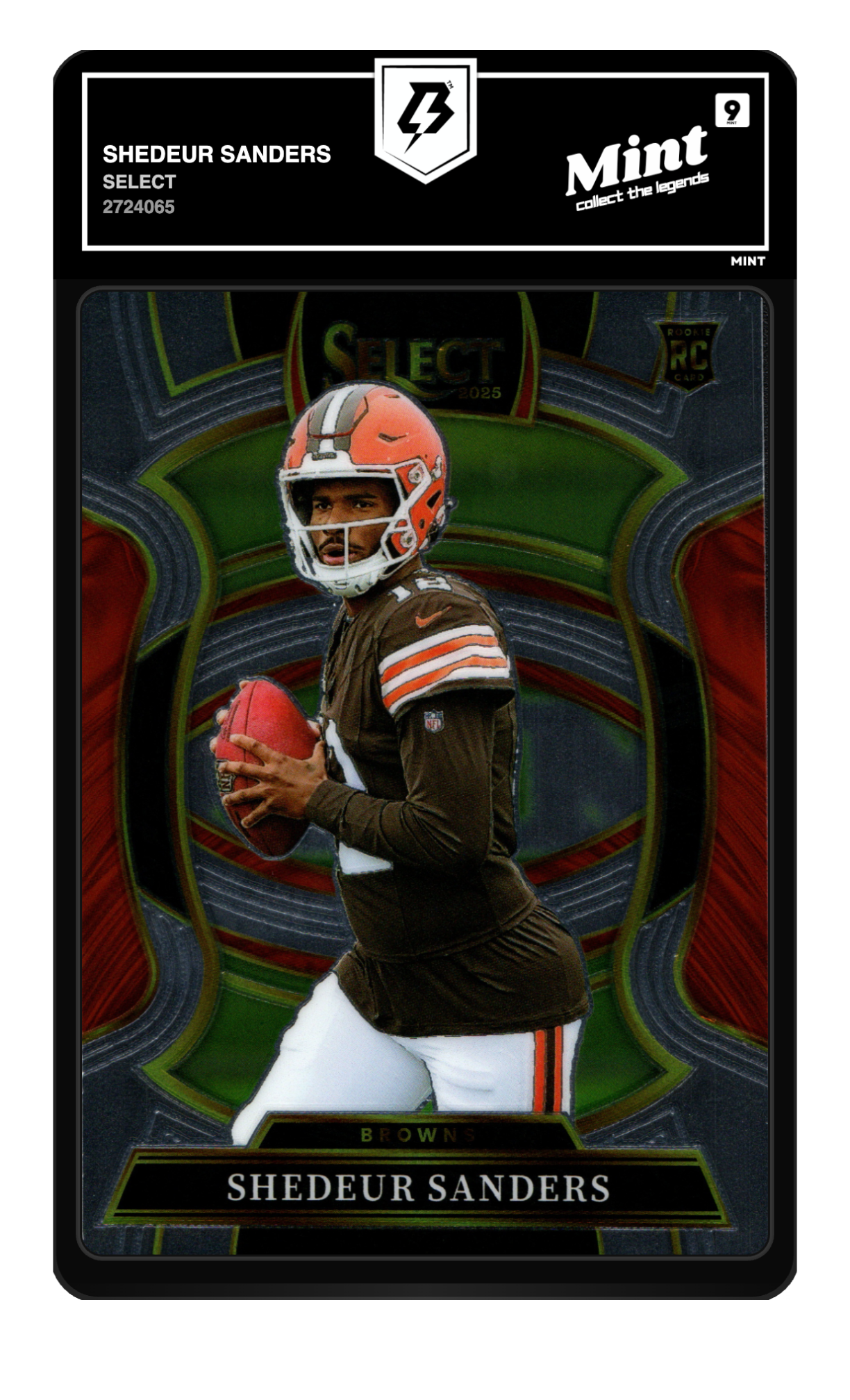 Shedeur Sanders graded 9