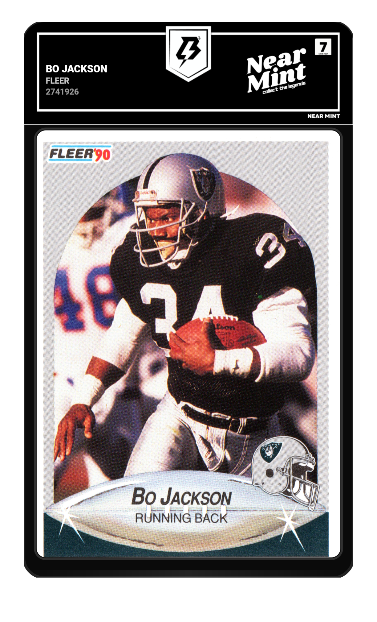 Bo Jackson graded 7