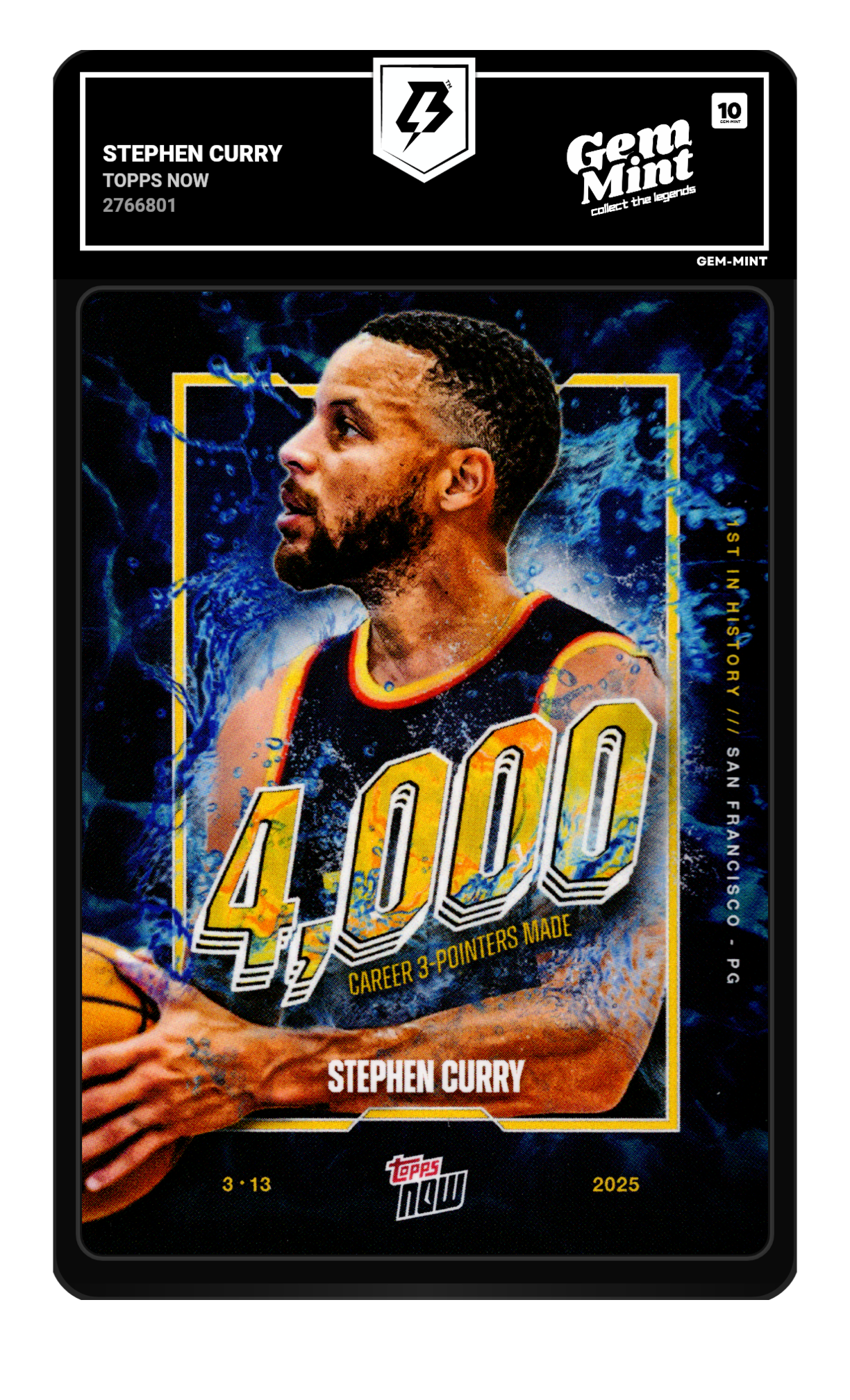 Stephen Curry graded 10