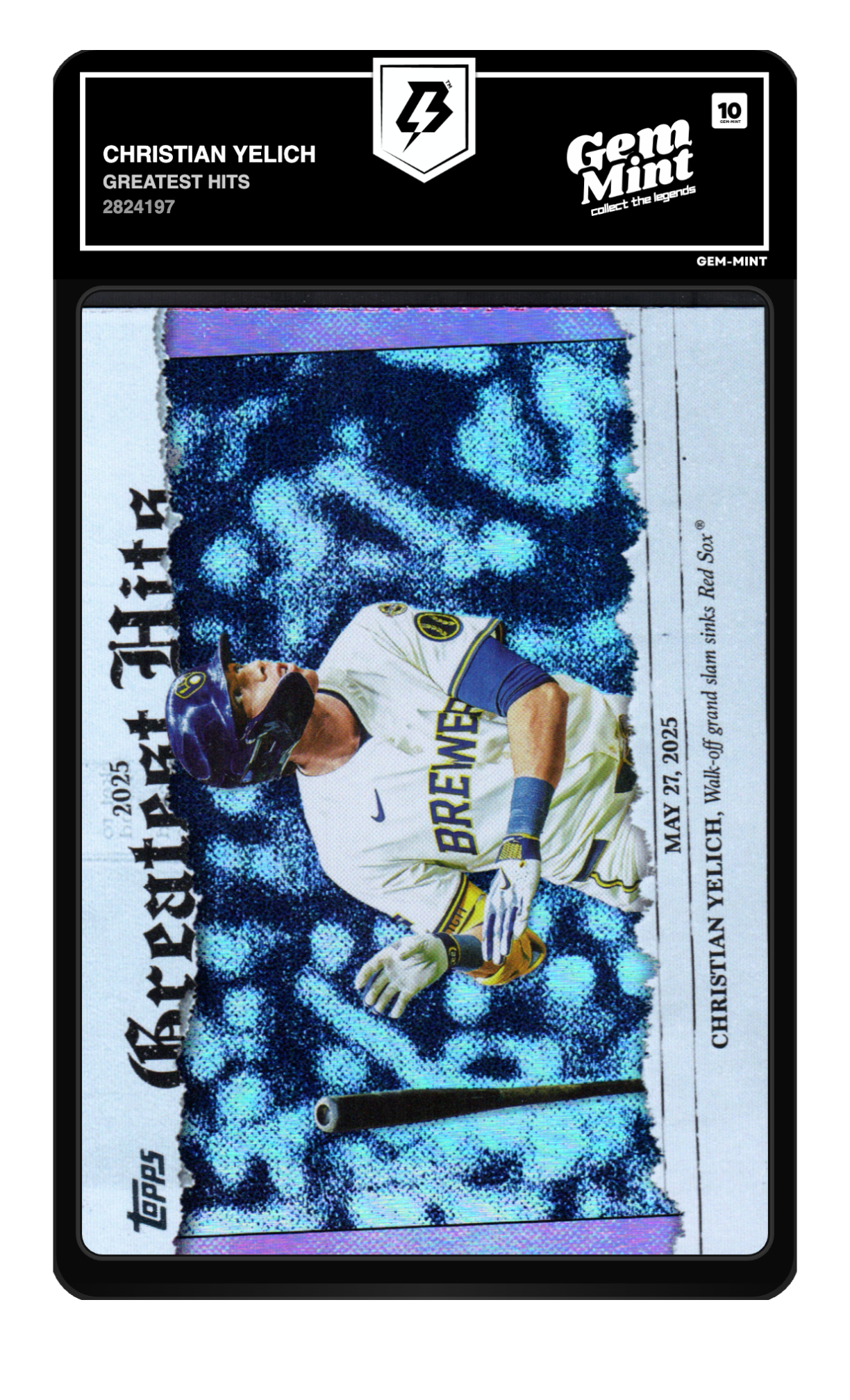 Christian Yelich graded 10
