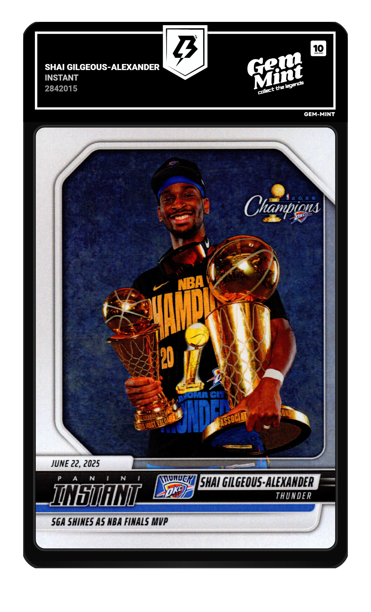 Shai Gilgeous-Alexander graded 10