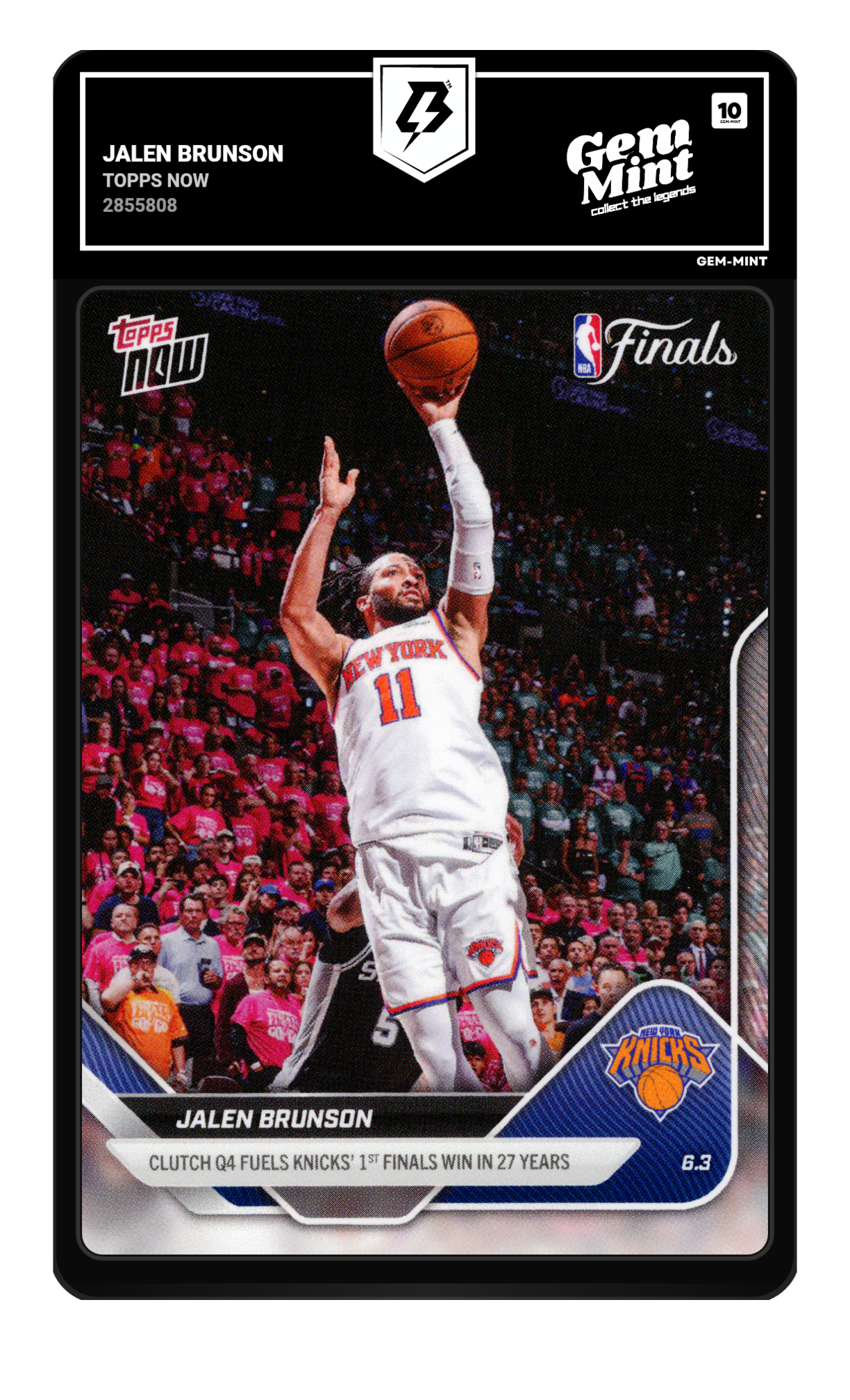 Jalen Brunson graded 10