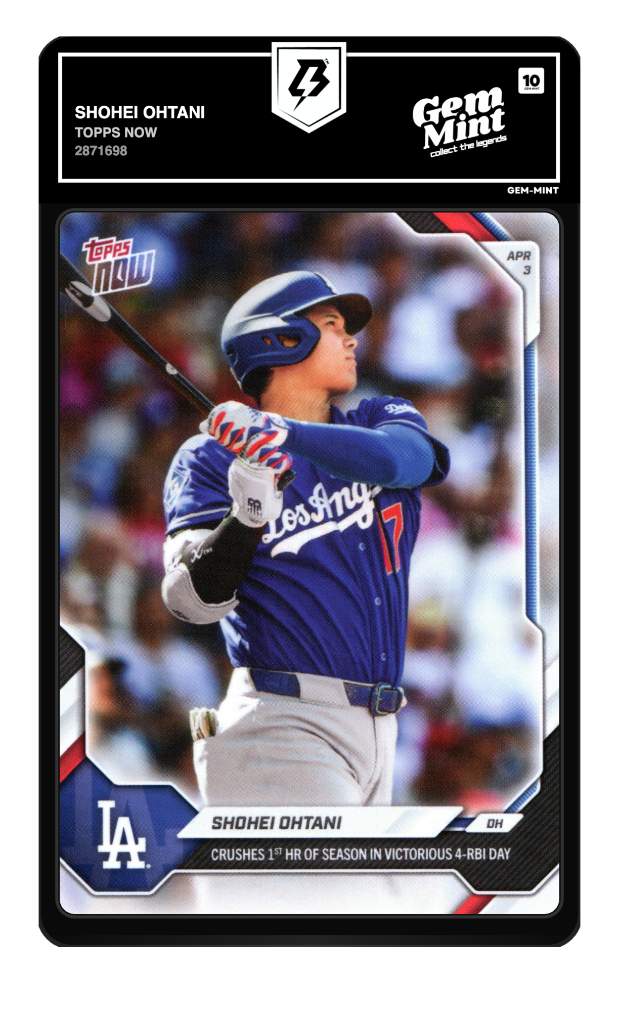 Shohei Ohtani graded 10