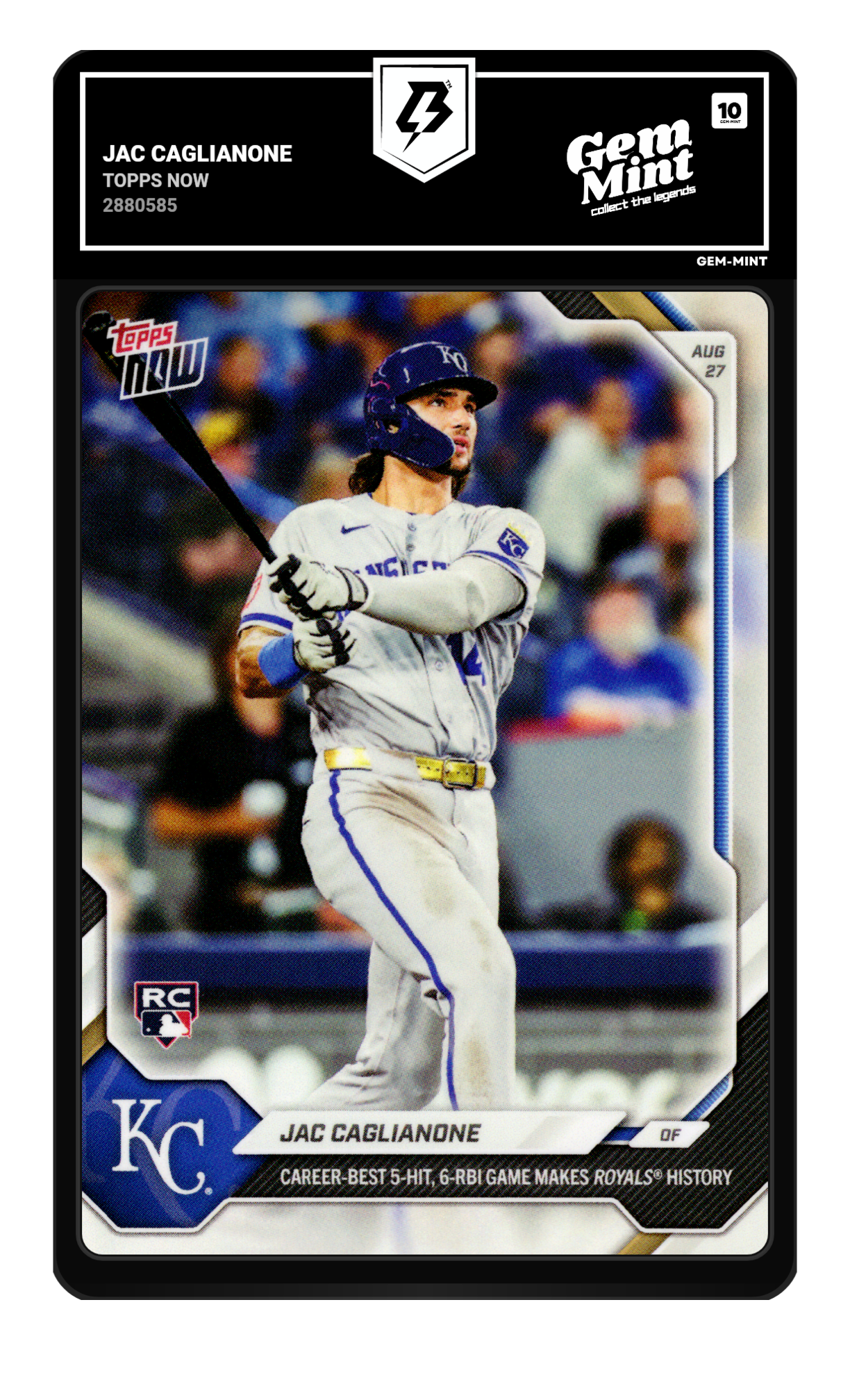 Jac Caglianone graded 10
