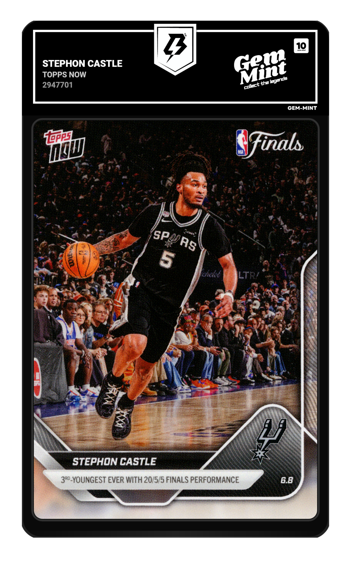 Stephon Castle graded 10