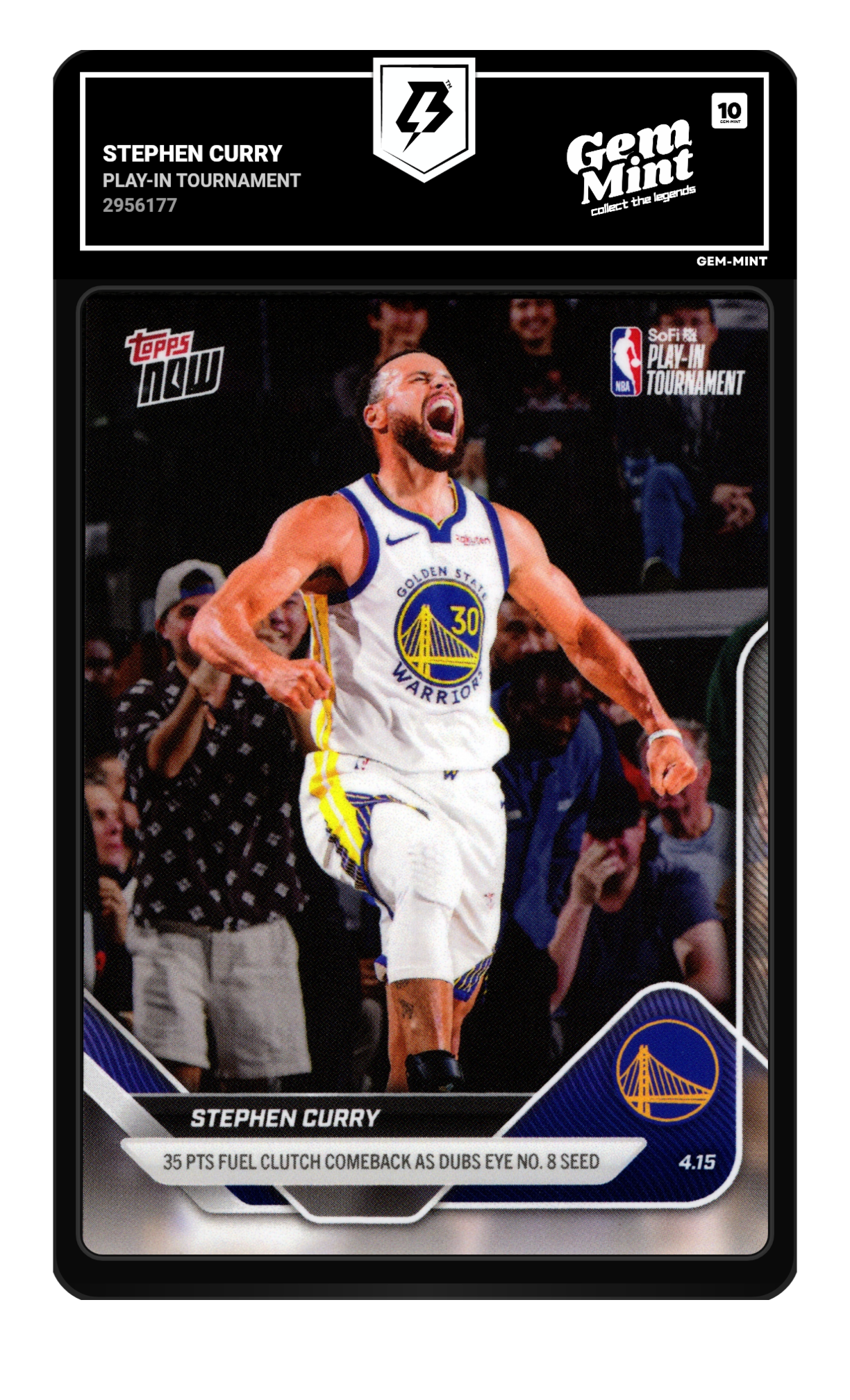 Stephen Curry graded 10