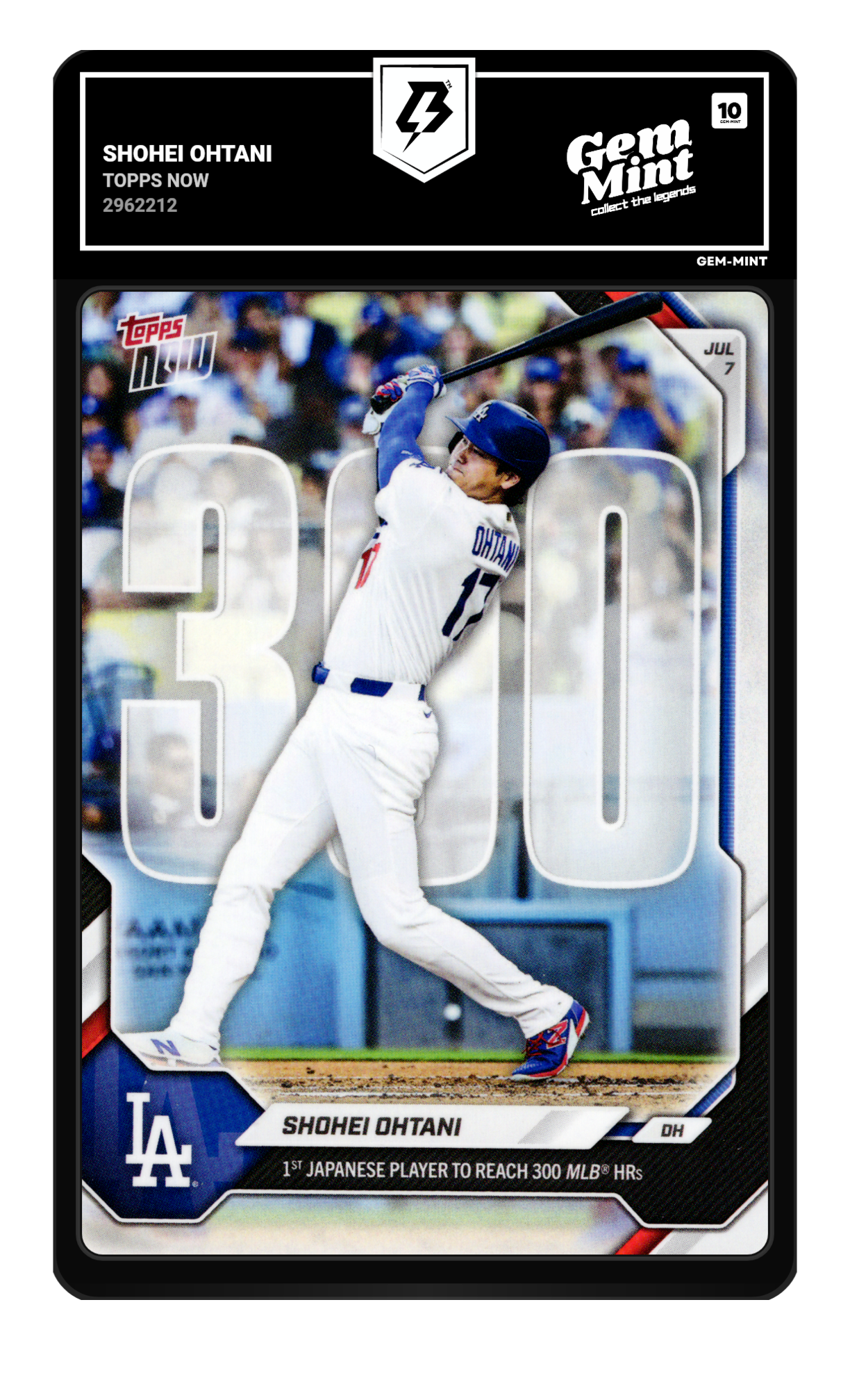 Shohei Ohtani graded 10