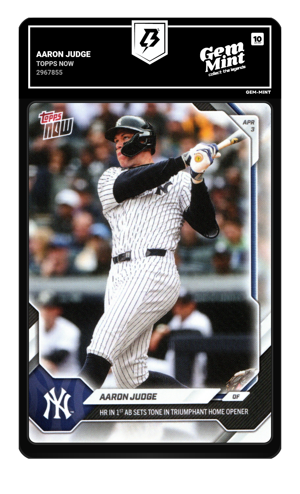 Aaron Judge graded 10