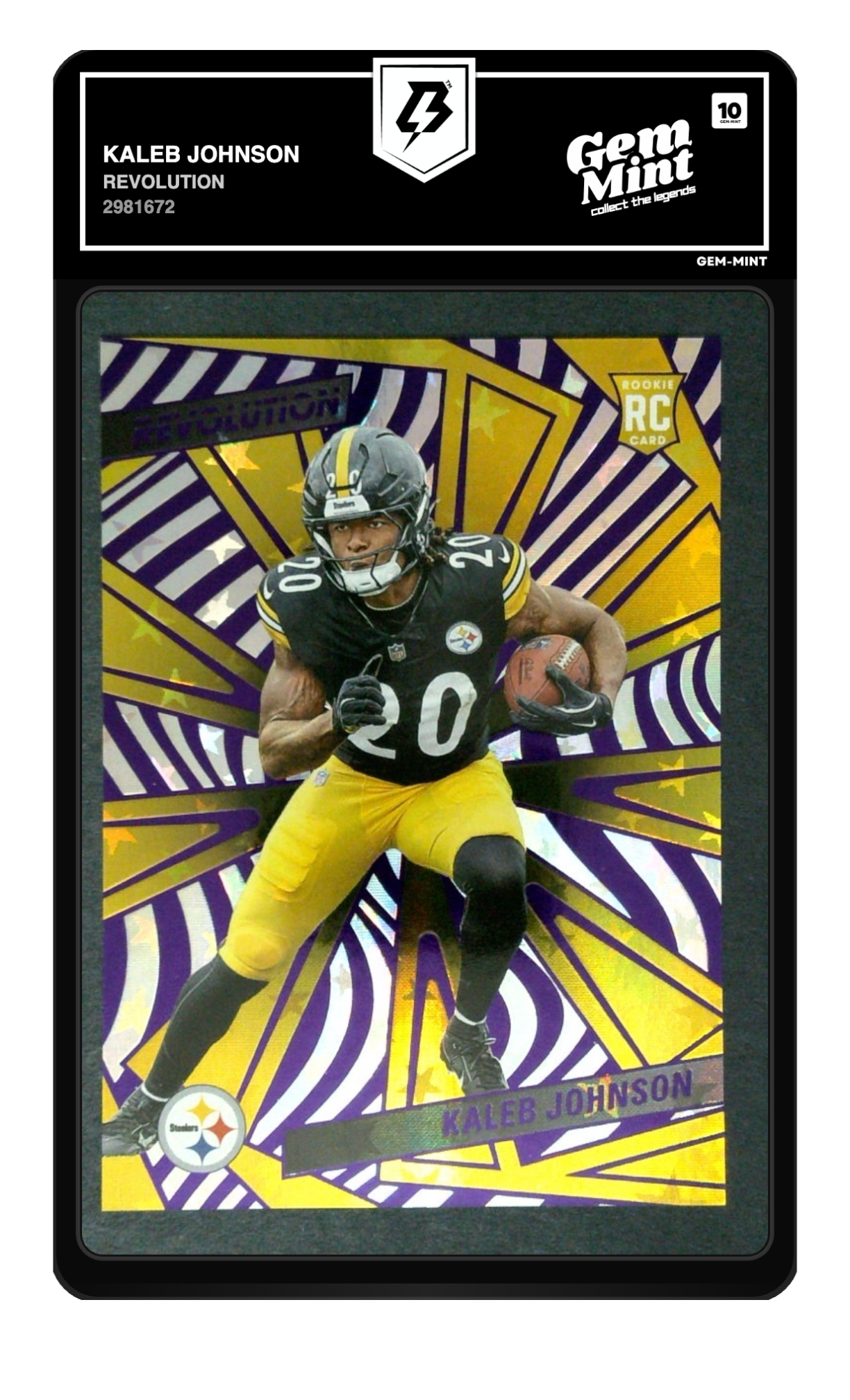 Kaleb Johnson graded 10