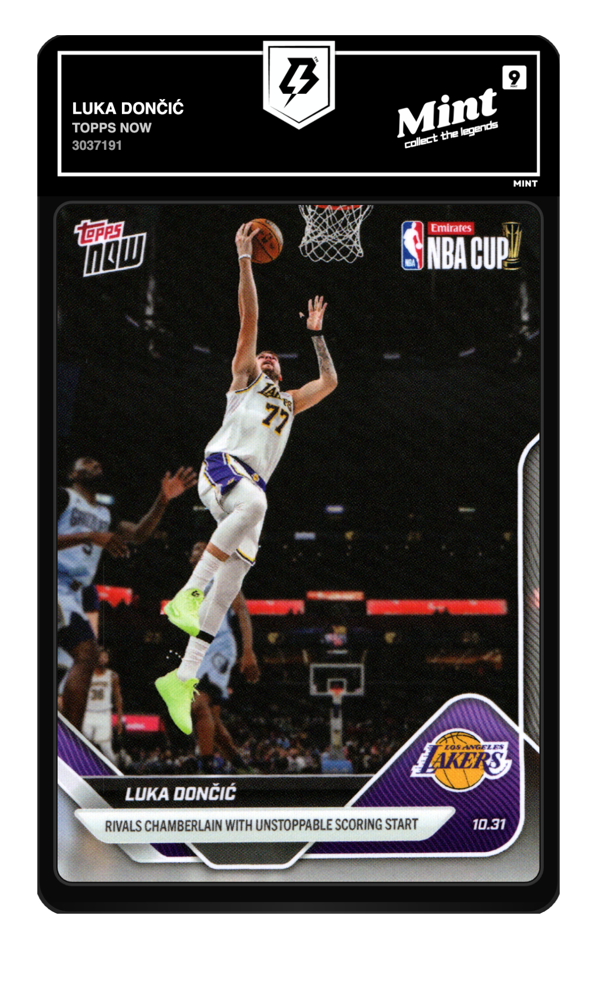 Luka Dončić graded 9