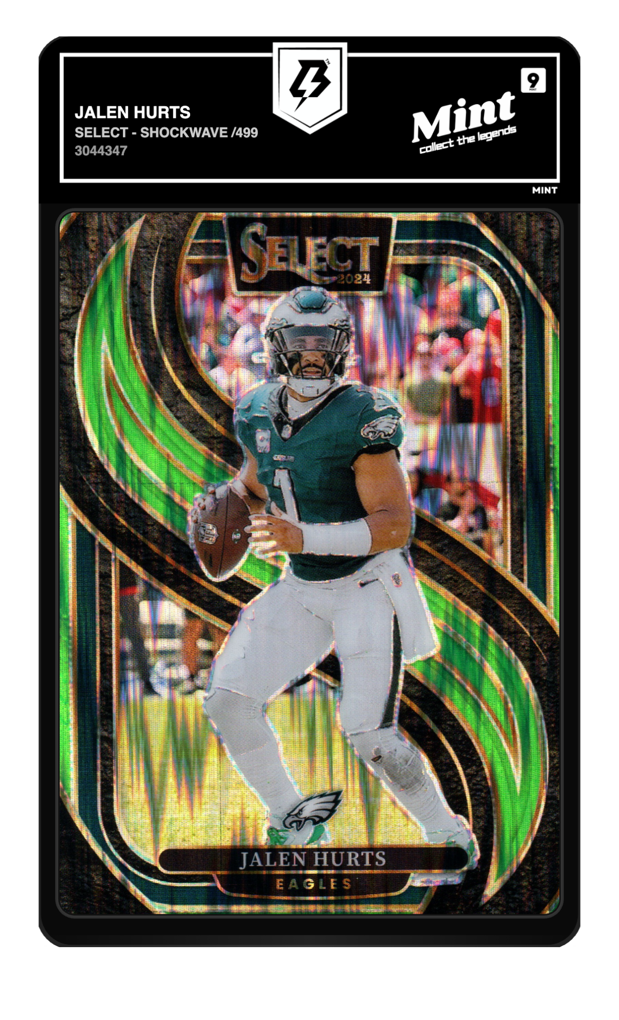 Jalen Hurts graded 9