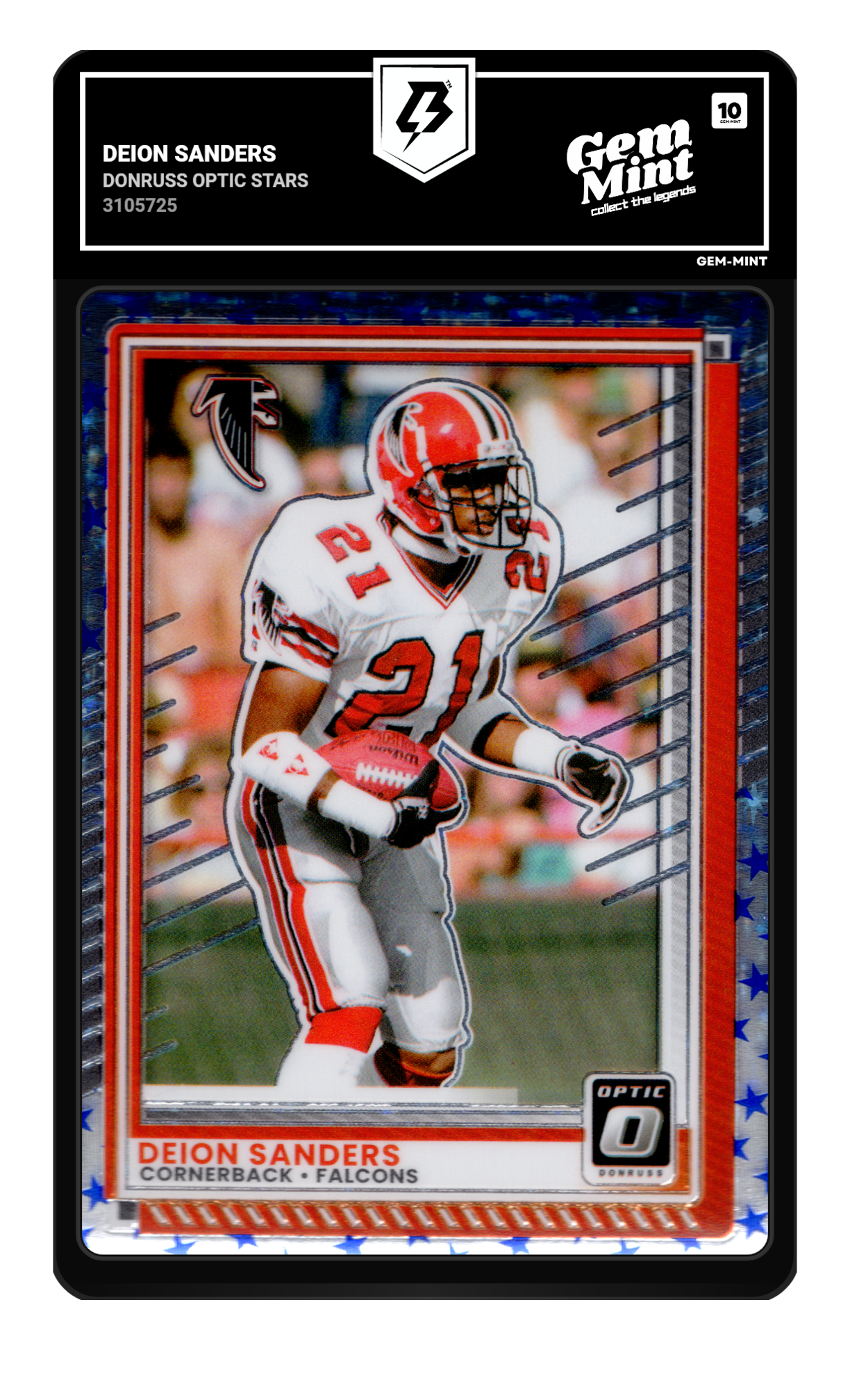 Deion Sanders graded 10