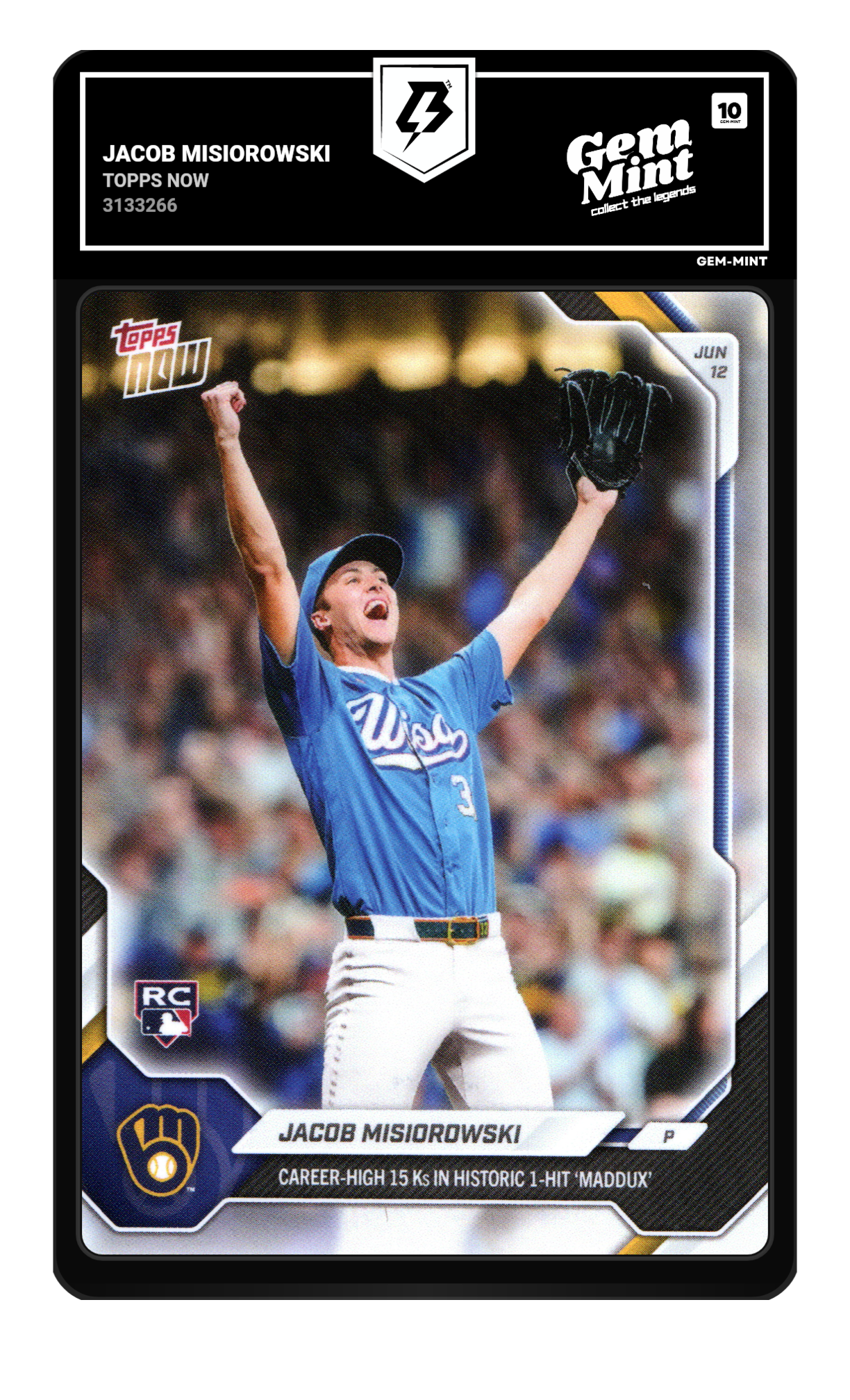 Jacob Misiorowski graded 10
