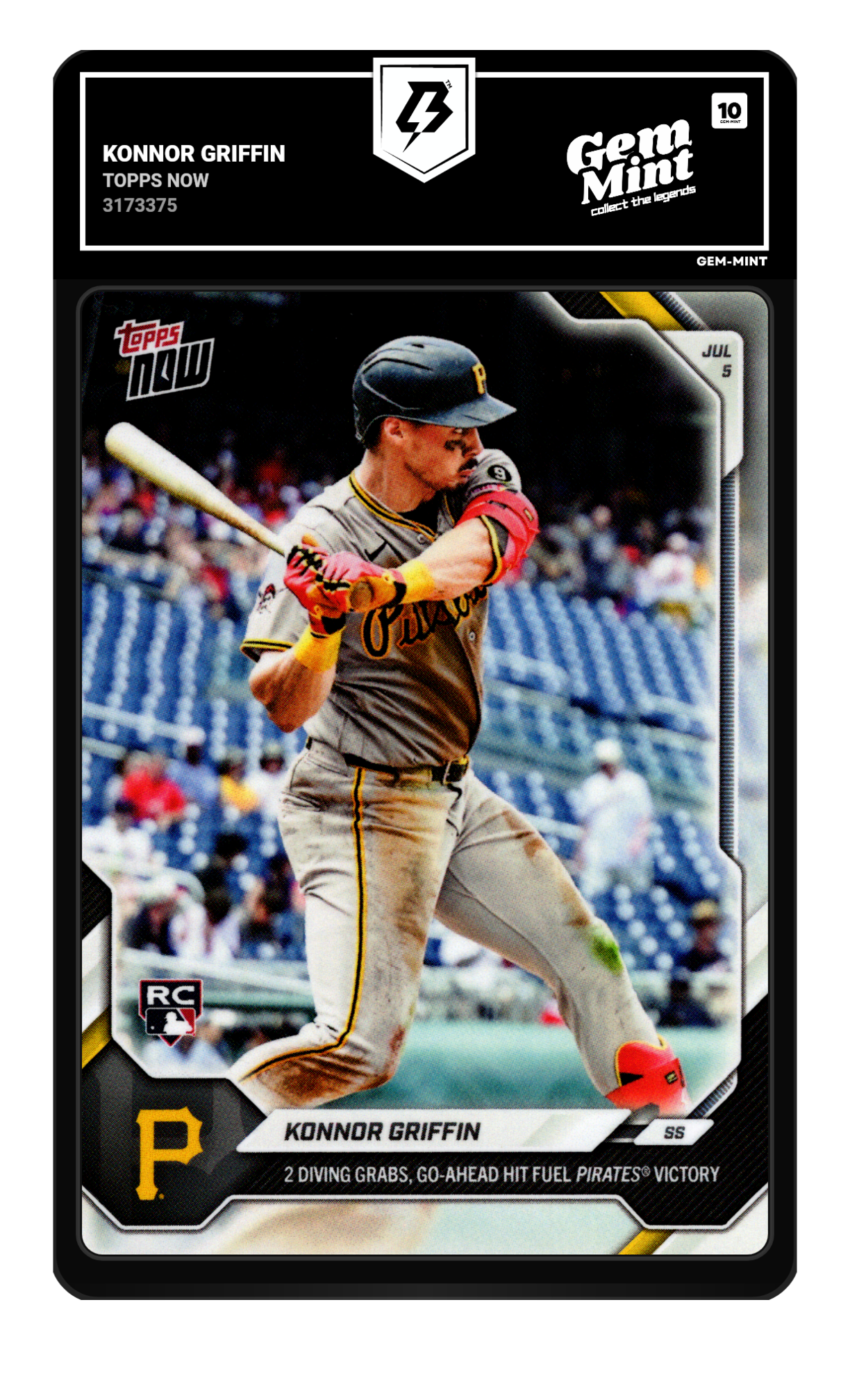 Konnor Griffin graded 10
