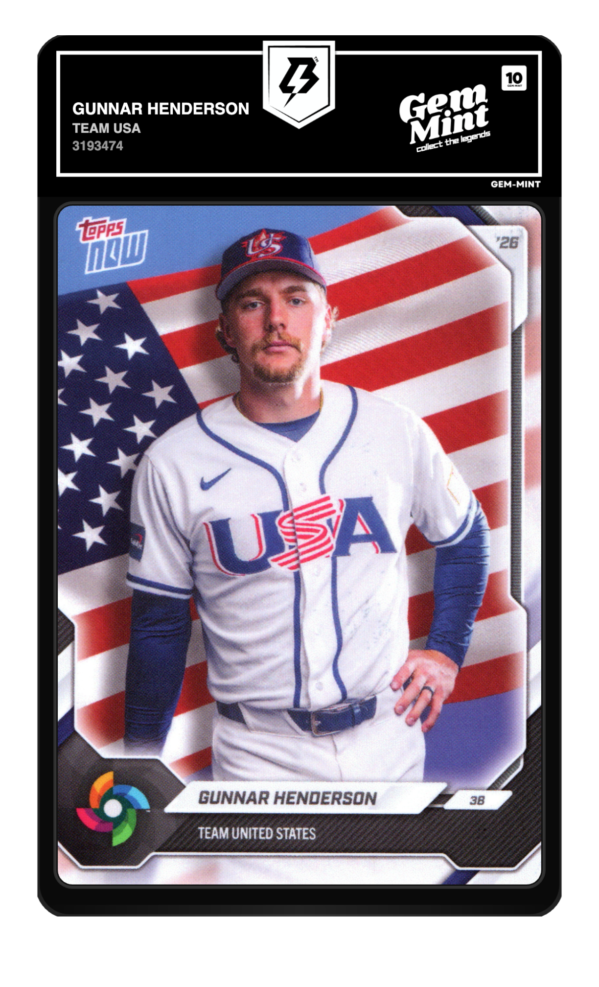 Gunnar Henderson graded 10