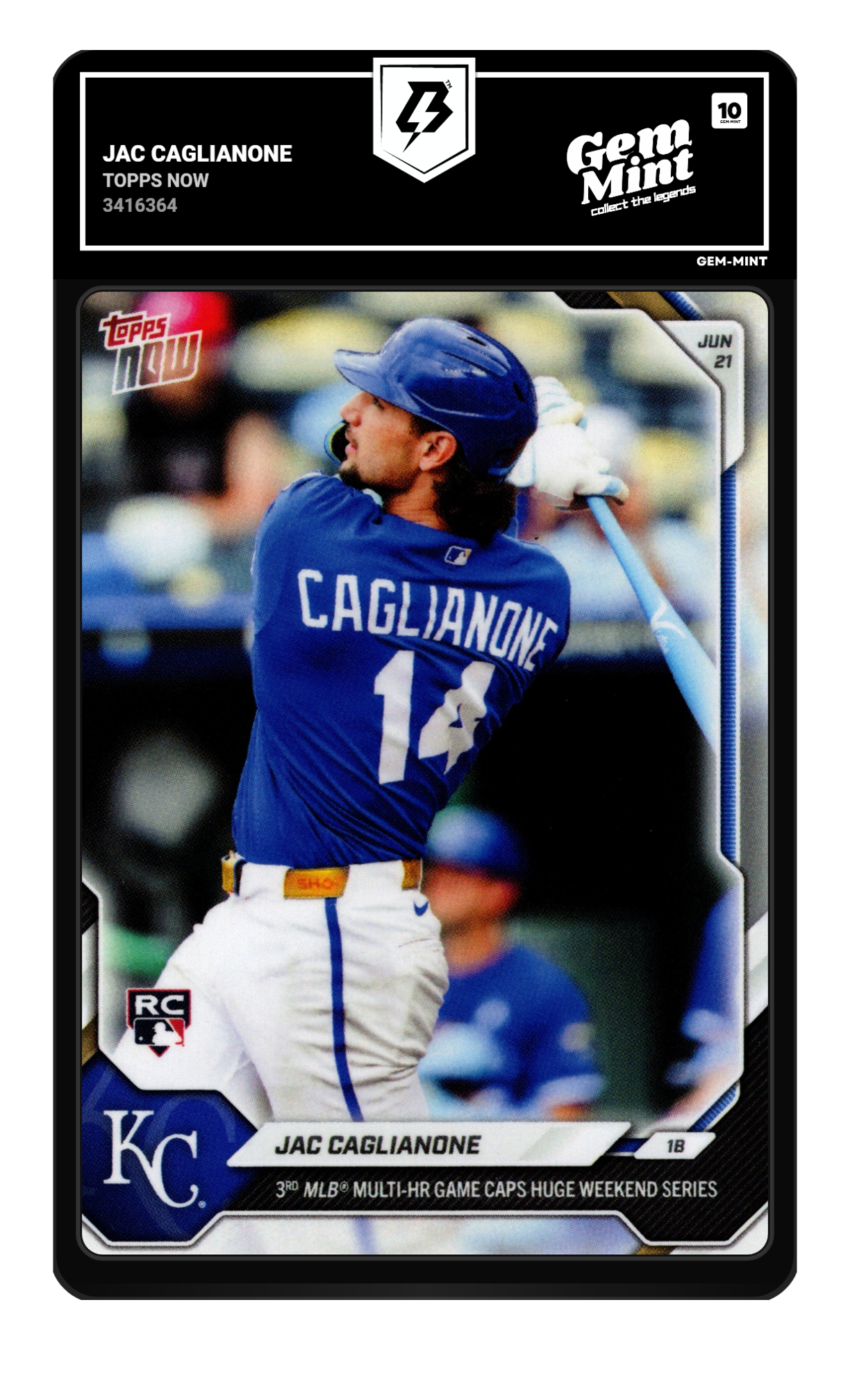 Jac Caglianone graded 10