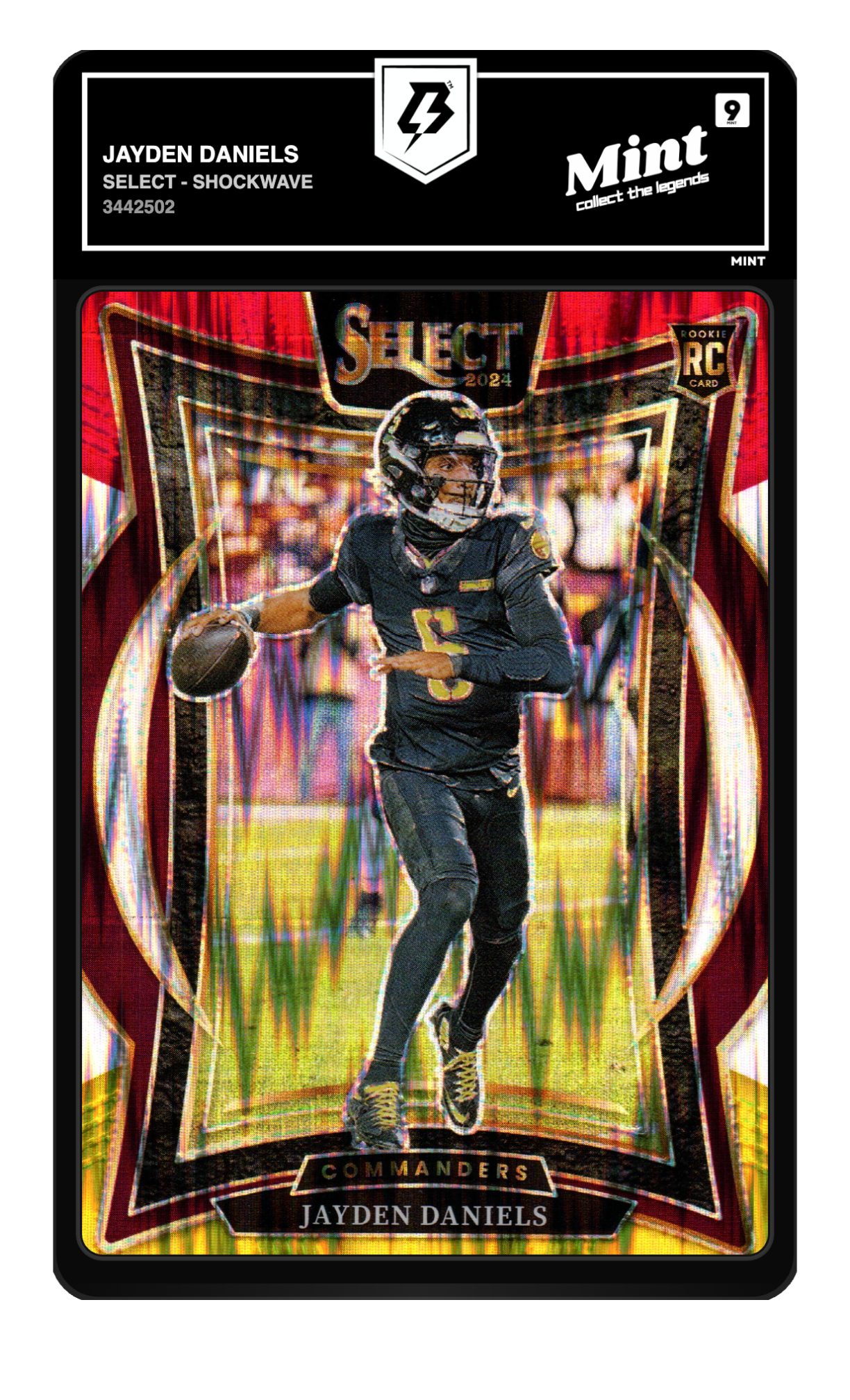 Jayden Daniels graded 9