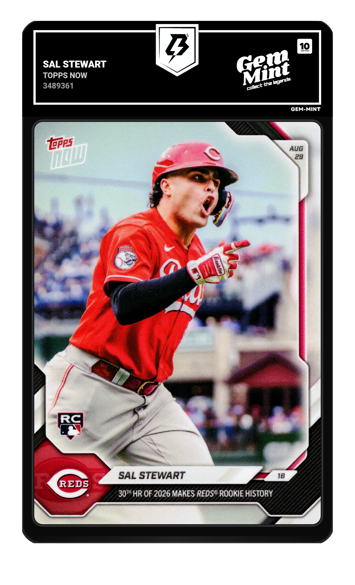 Sal Stewart graded 10