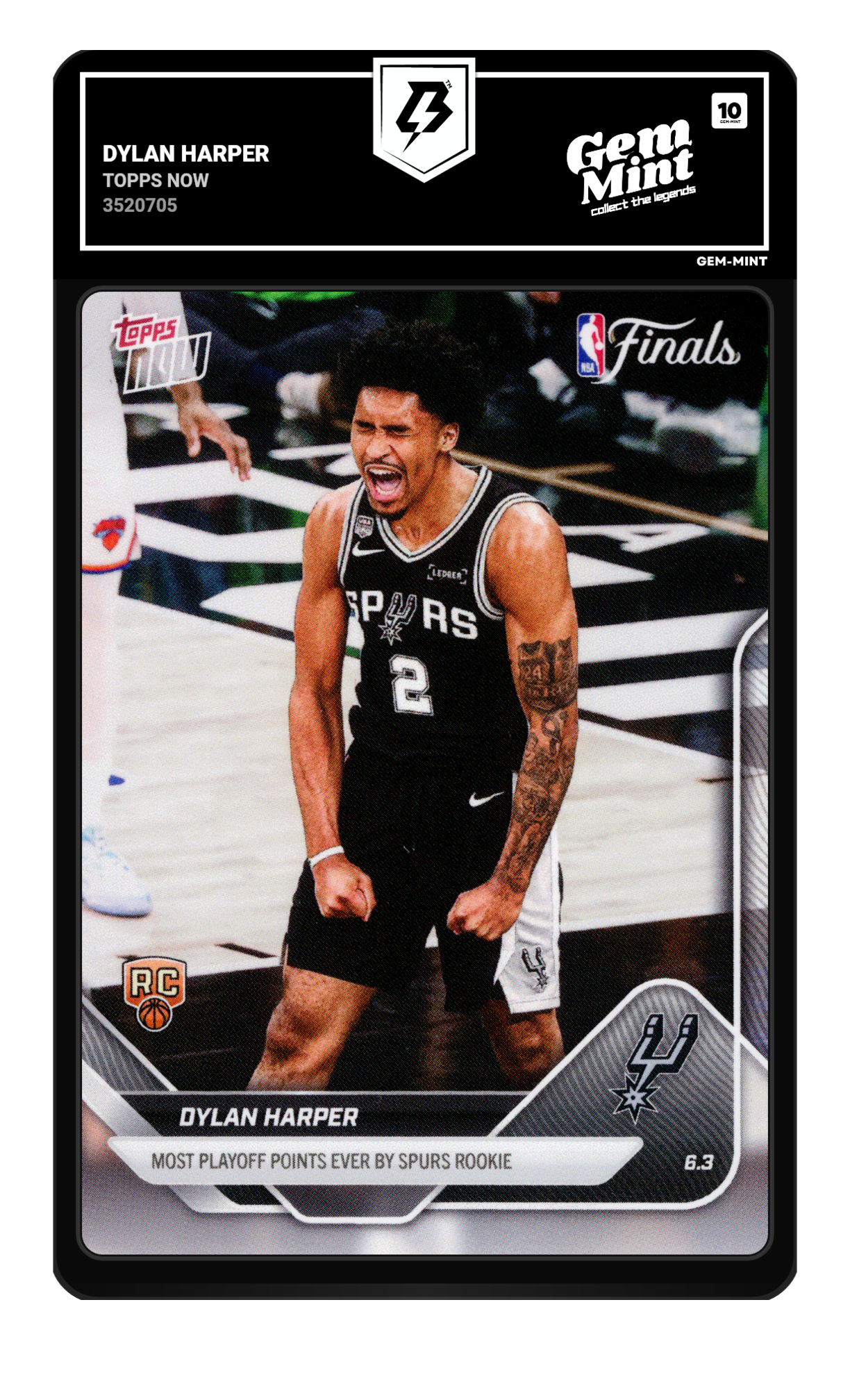 Dylan Harper graded 10
