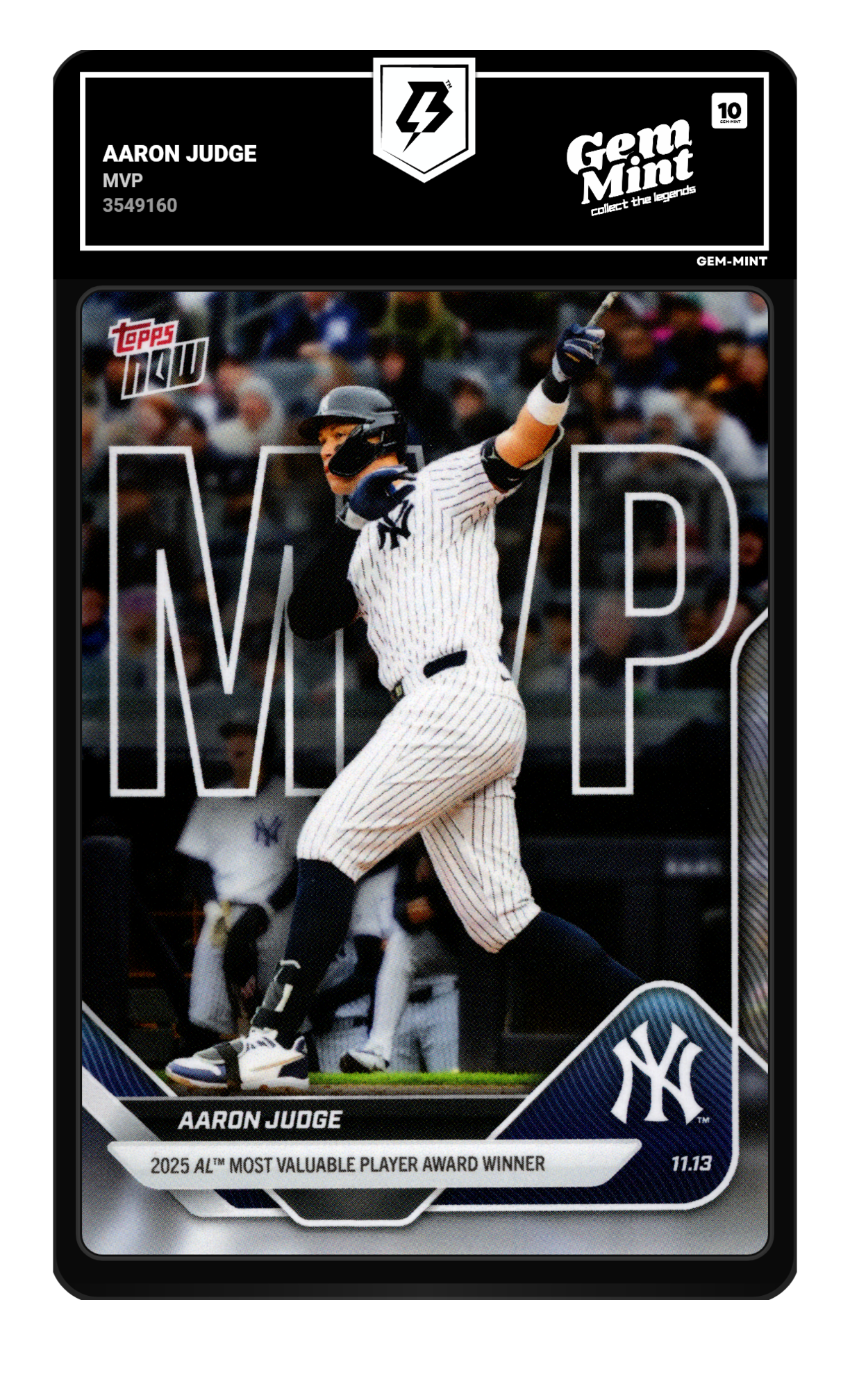 Aaron Judge graded 10