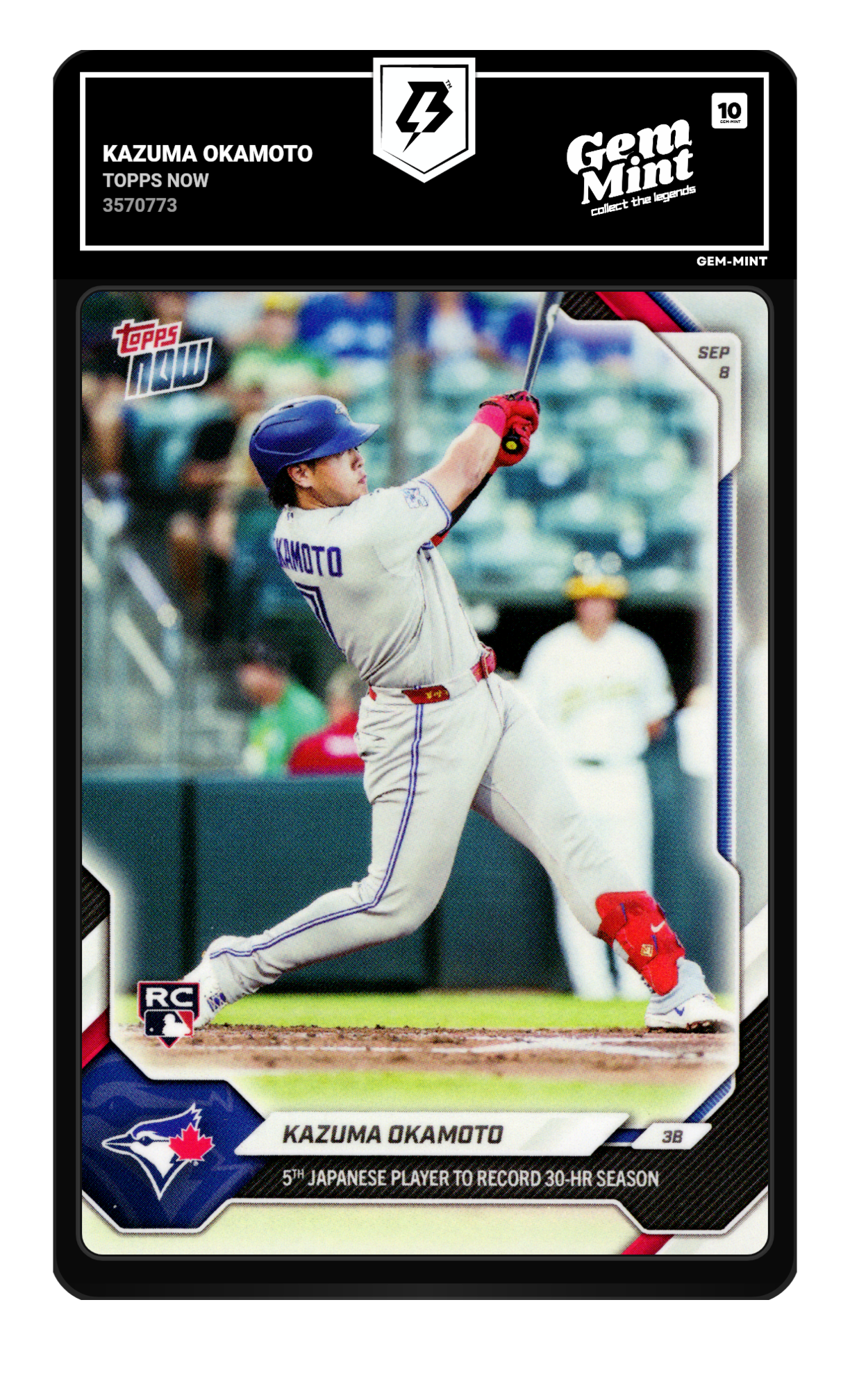 Kazuma Okamoto graded 10