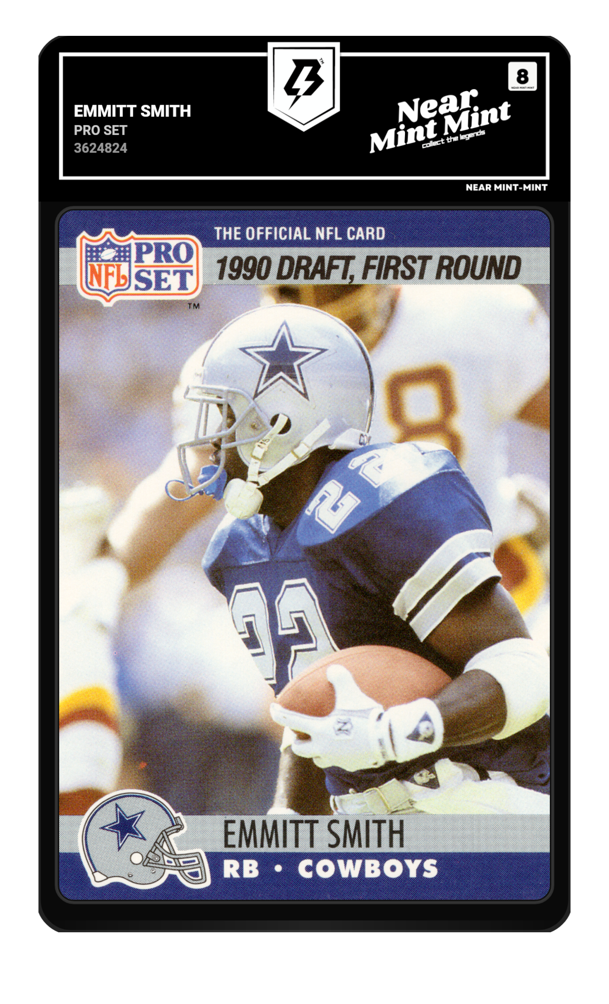 Emmitt Smith graded 8