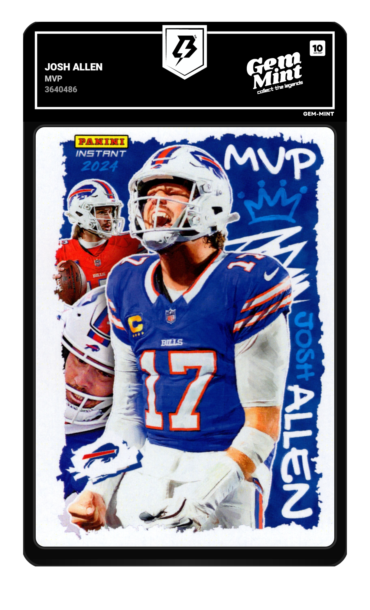 Josh Allen graded 10