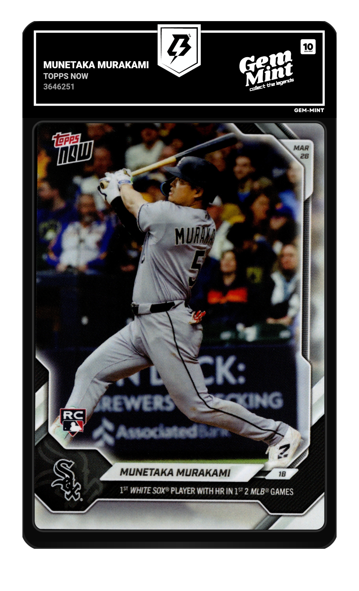 Munetaka Murakami graded 10