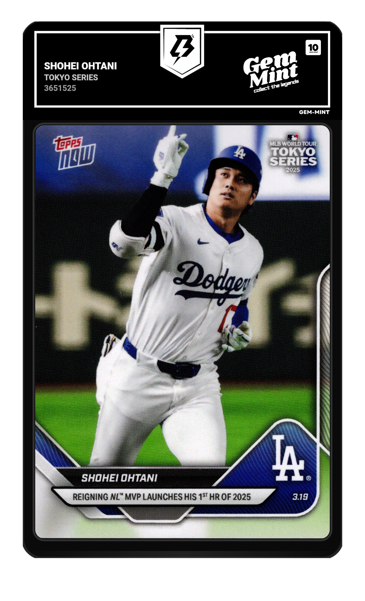 Shohei Ohtani graded 10
