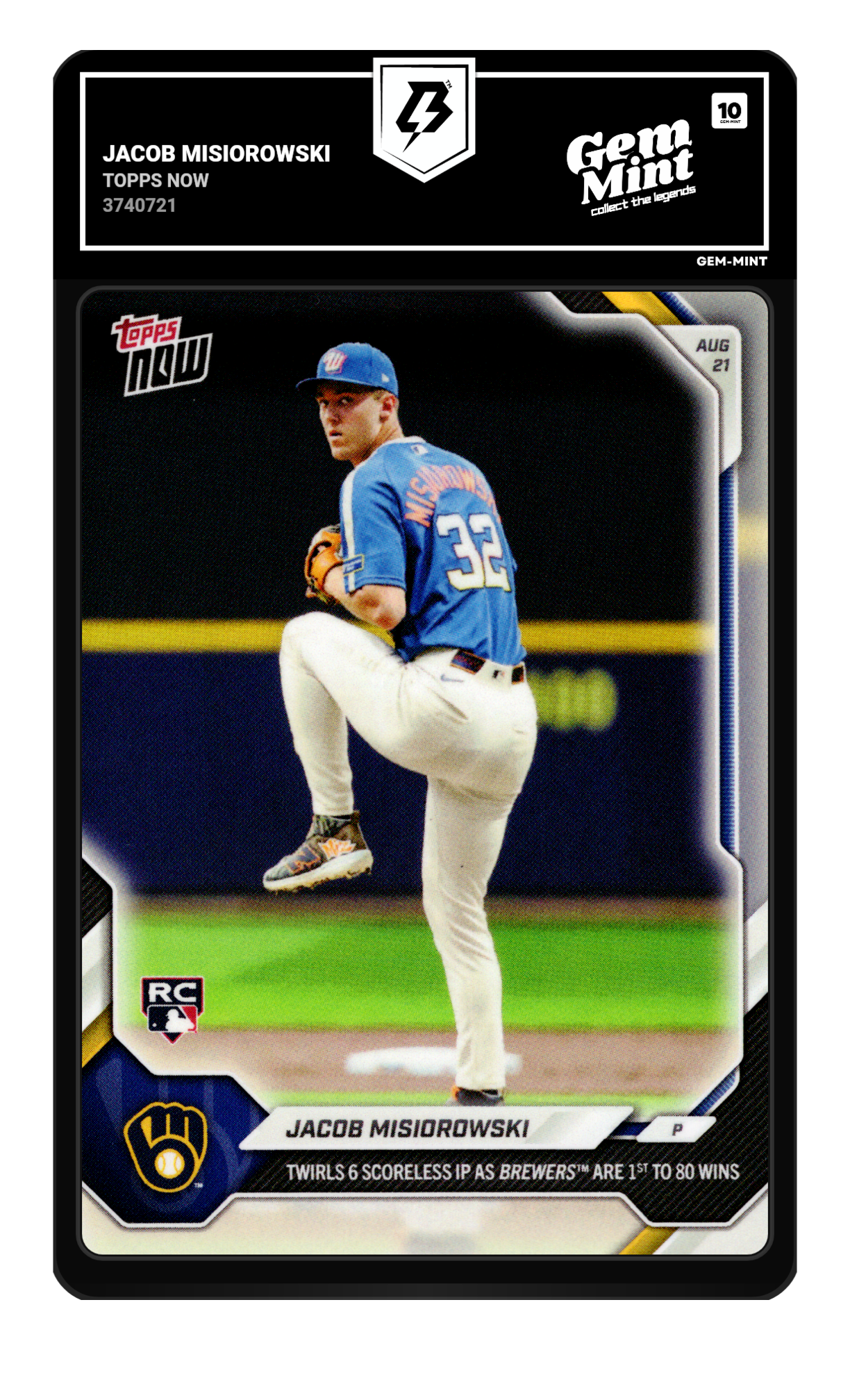 Jacob Misiorowski graded 10
