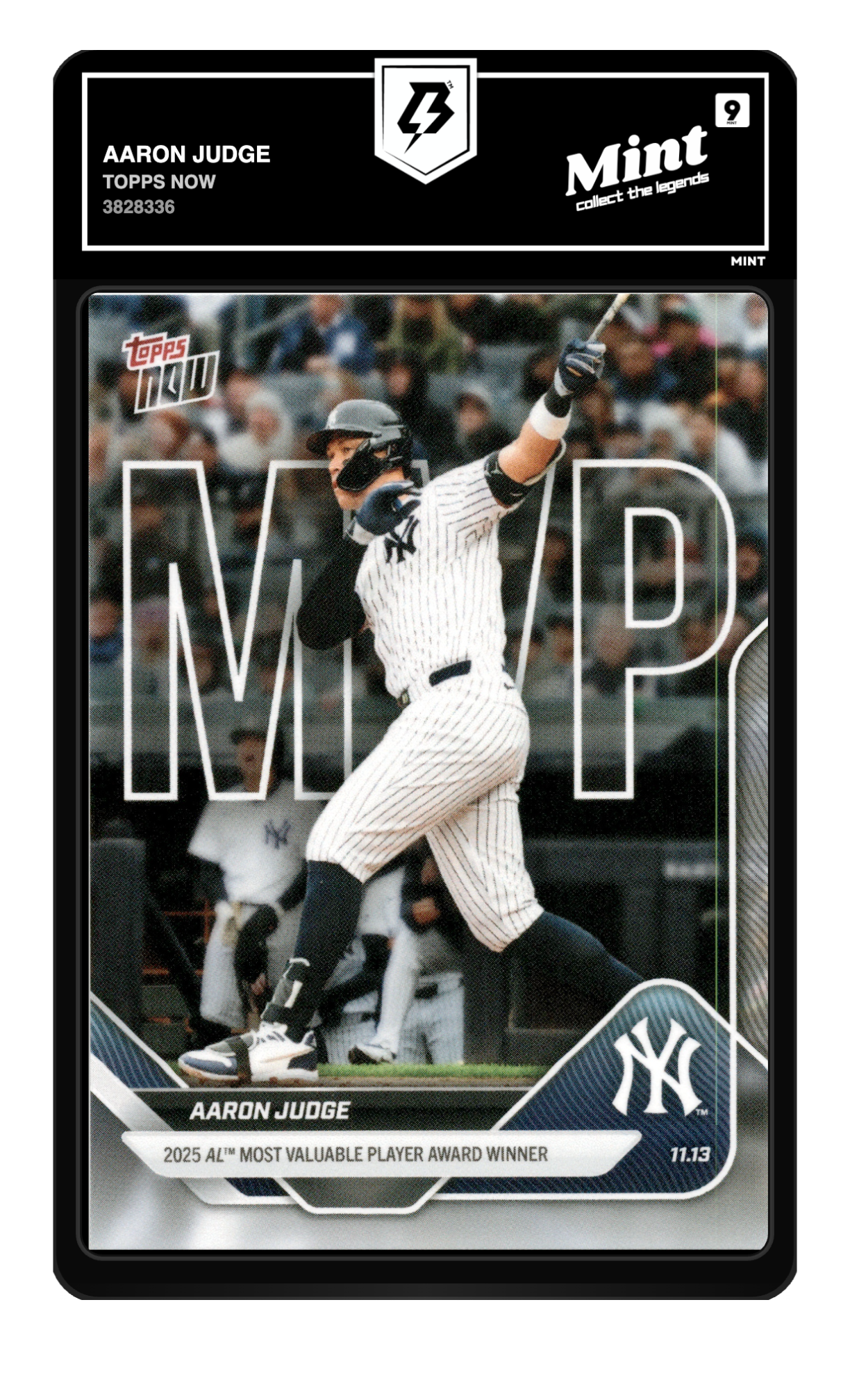 Aaron Judge graded 9