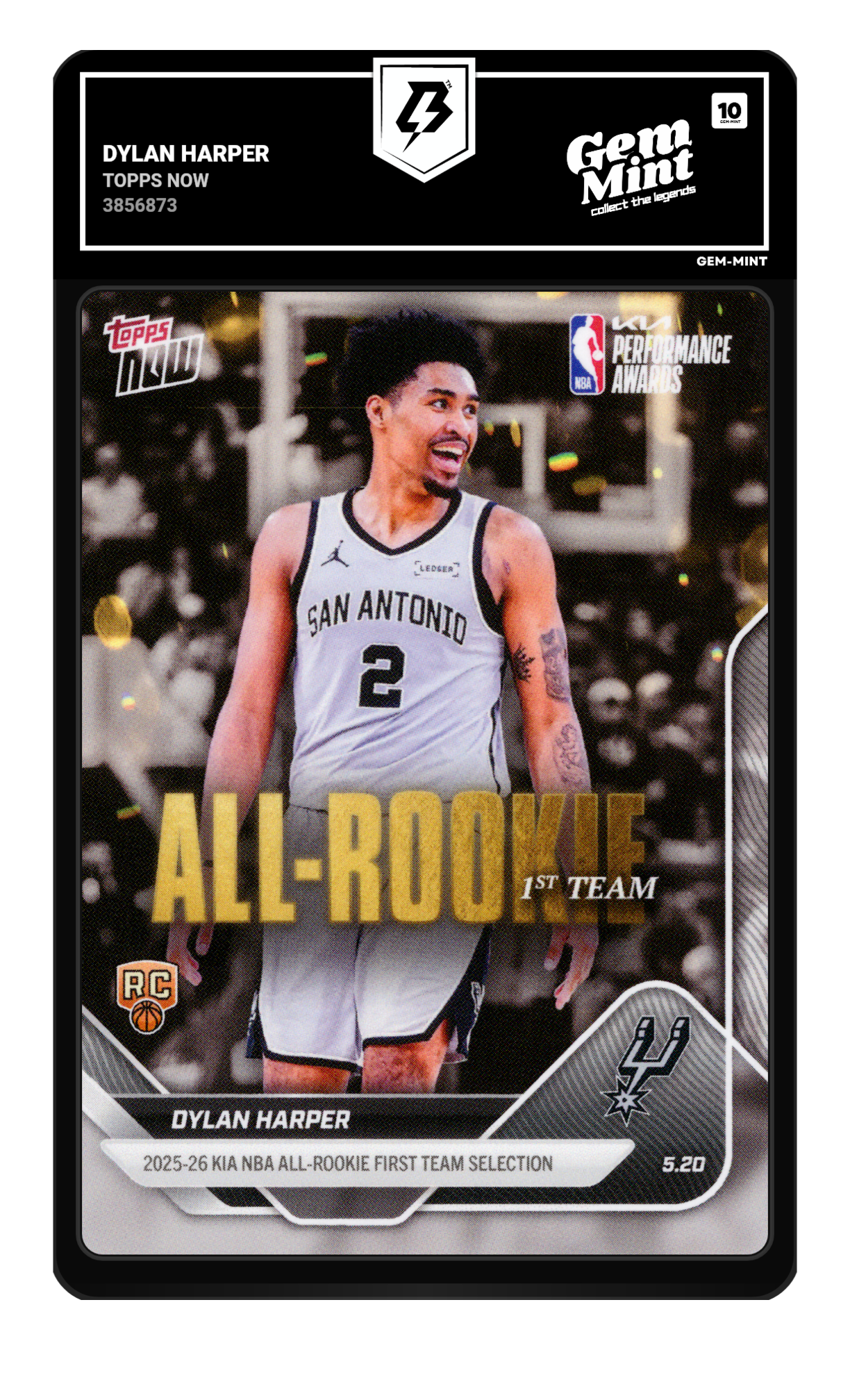 Dylan Harper graded 10