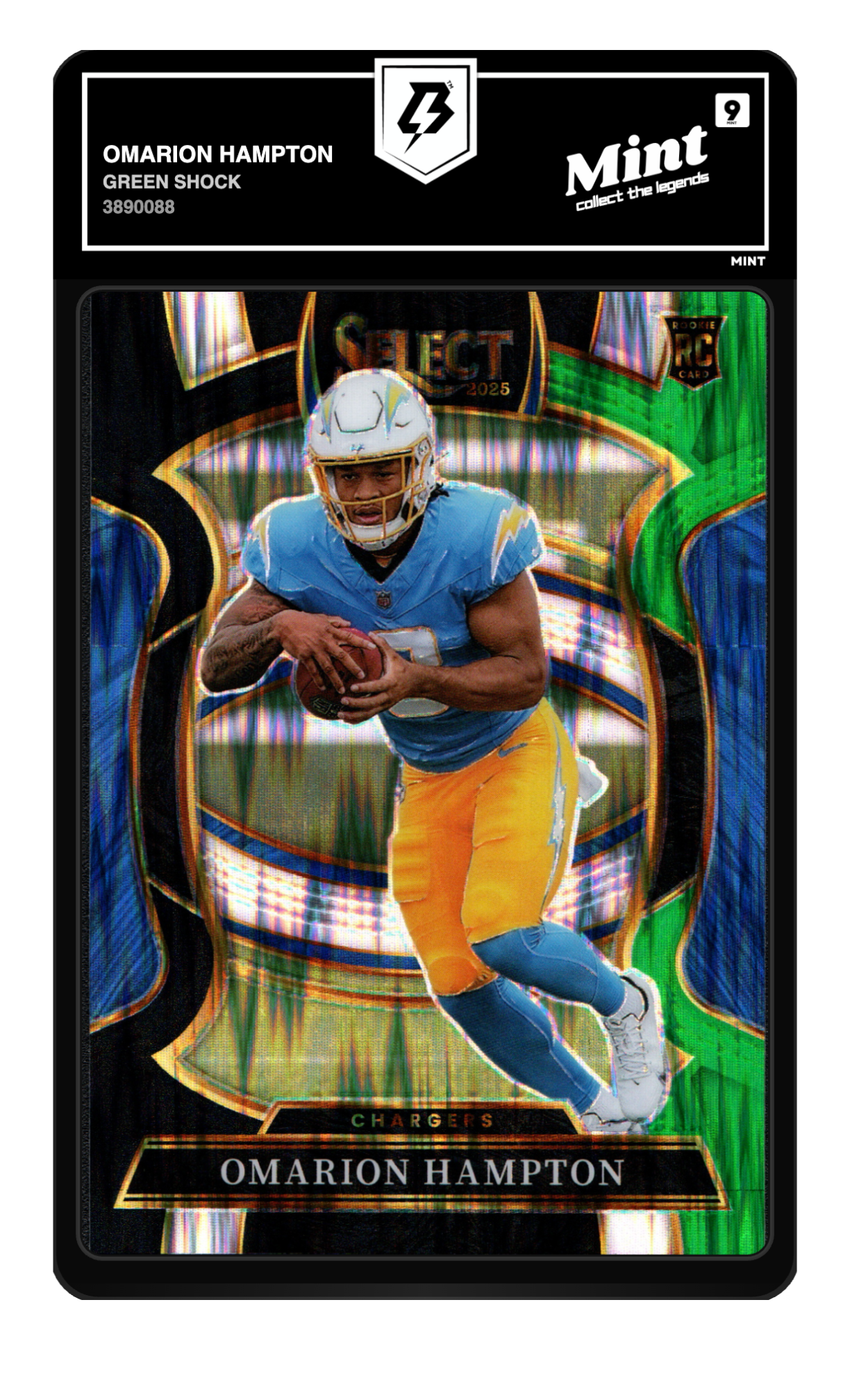 Omarion Hampton graded 9