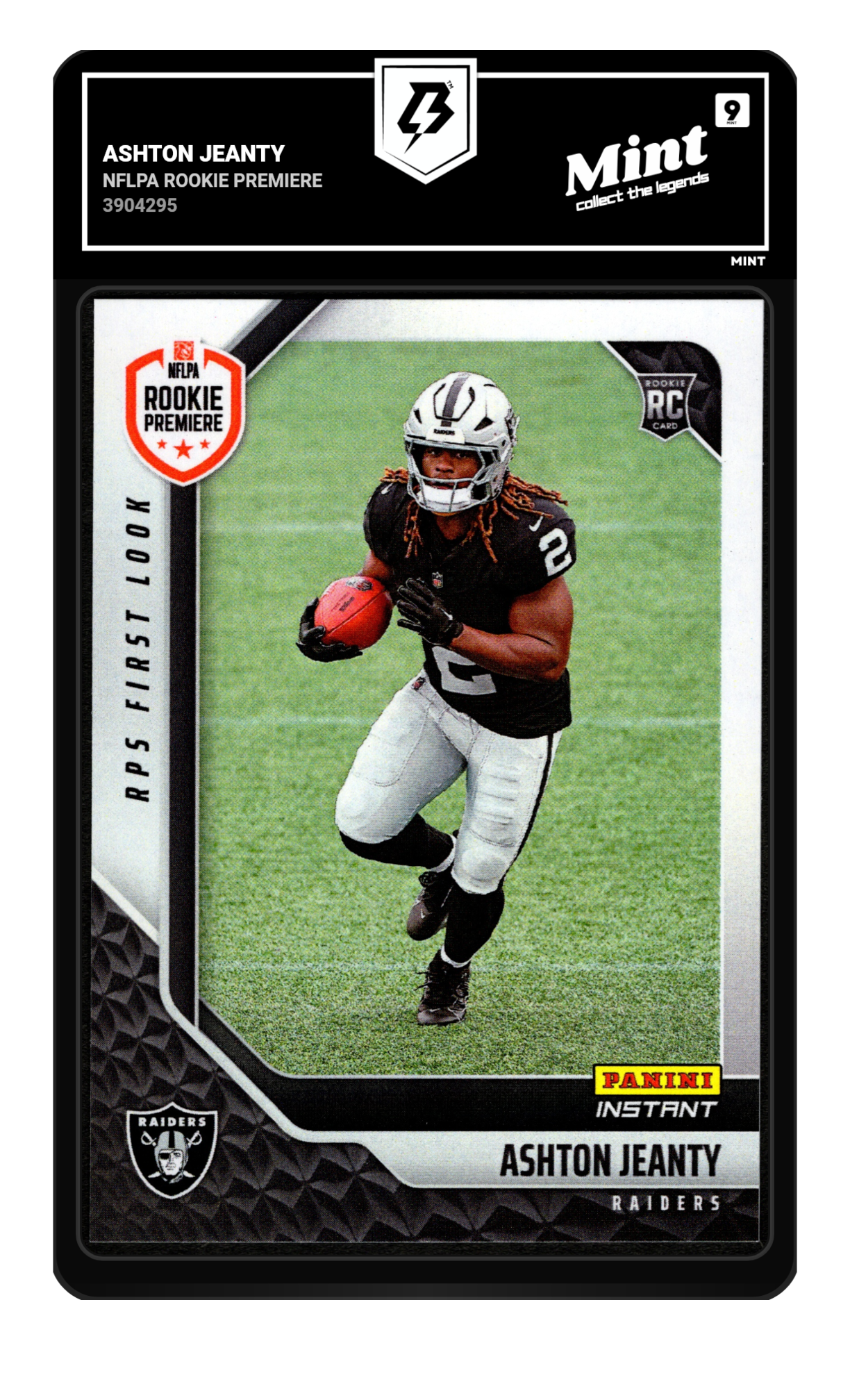 Ashton Jeanty graded 9