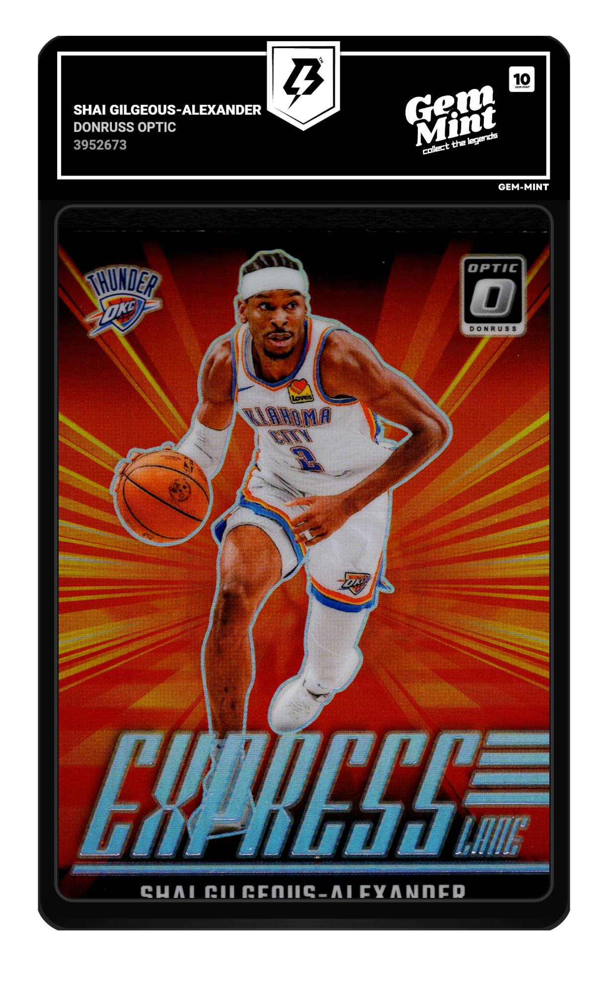 Shai Gilgeous-Alexander graded 10