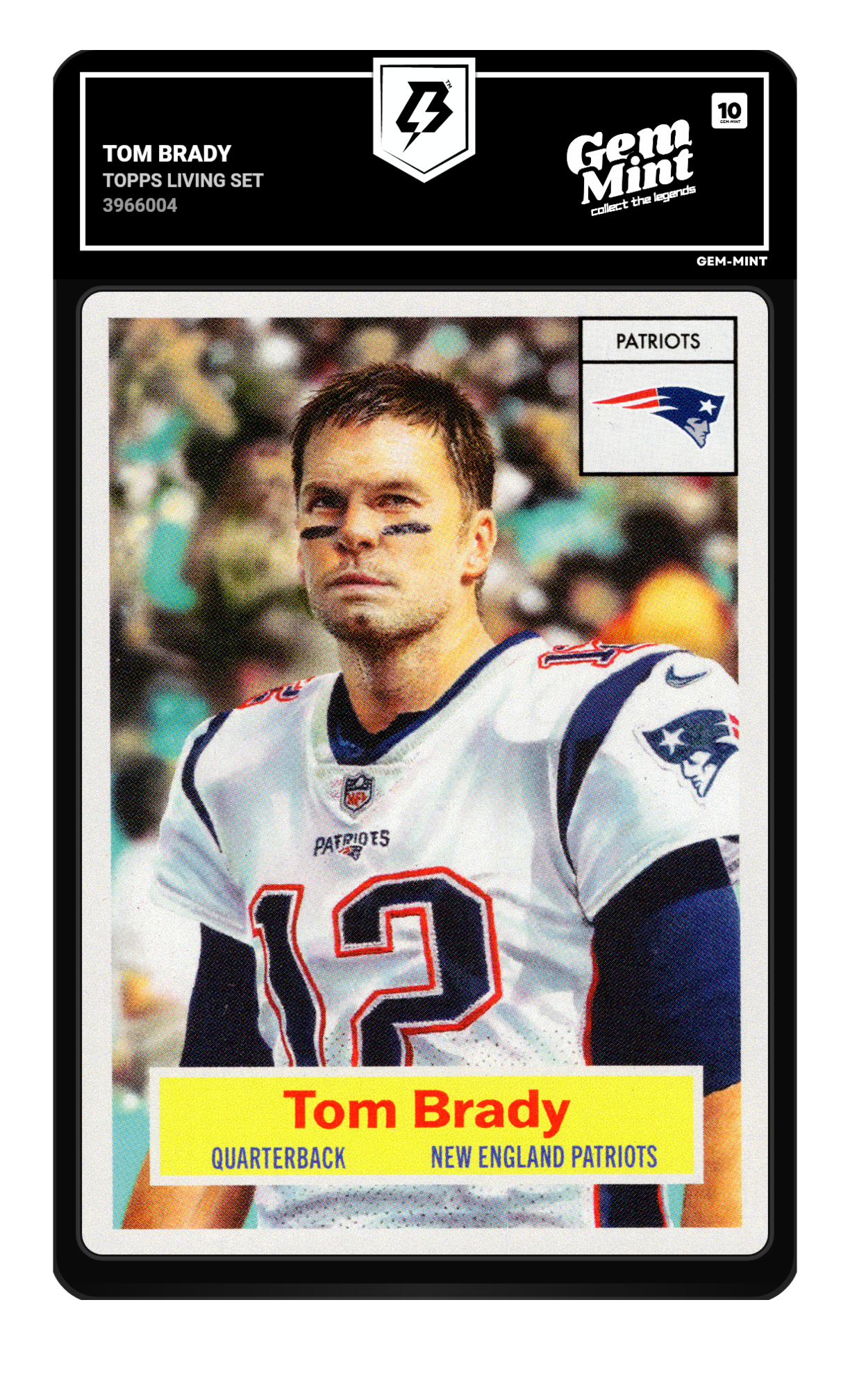 Tom Brady graded 10