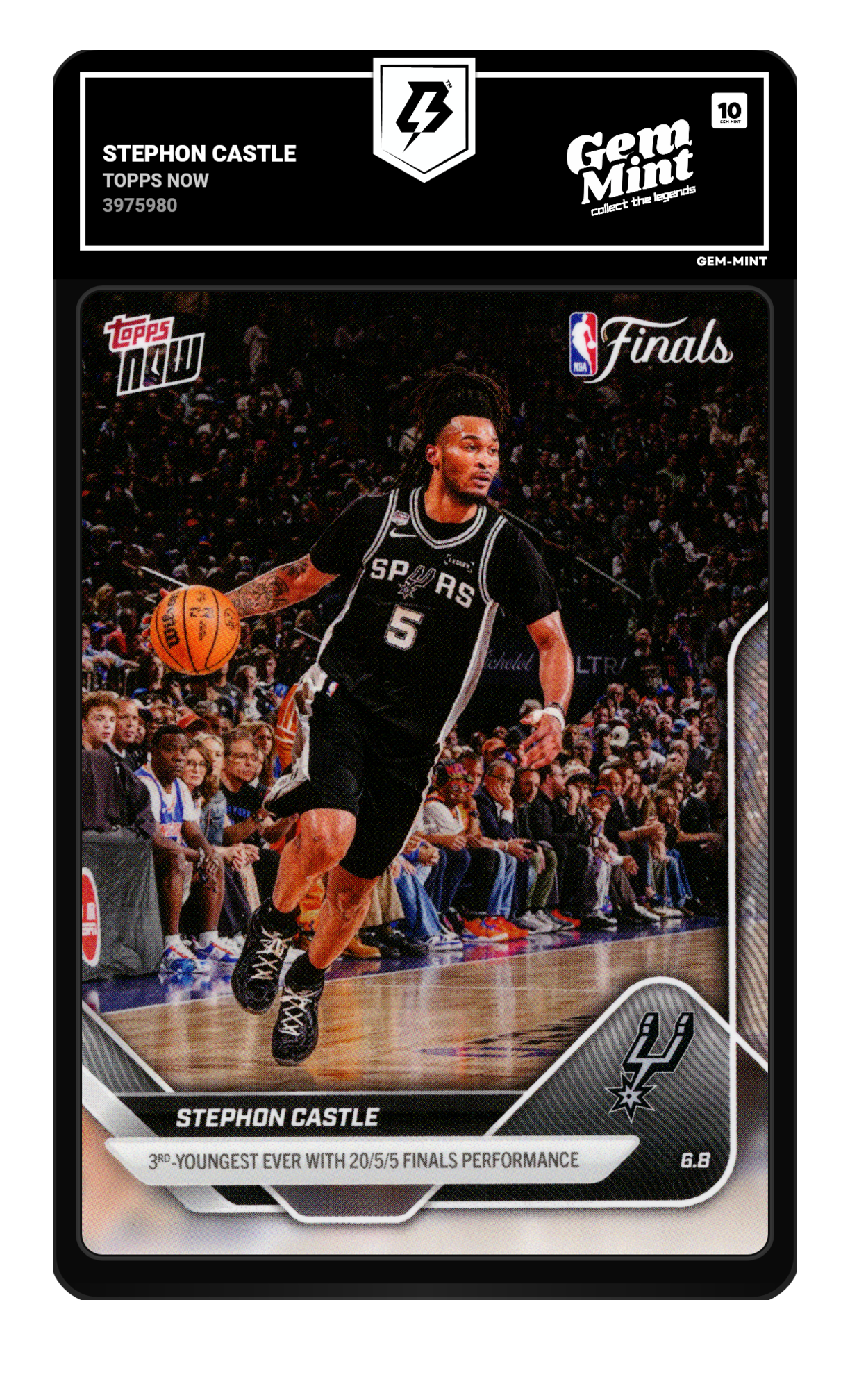 Stephon Castle graded 10