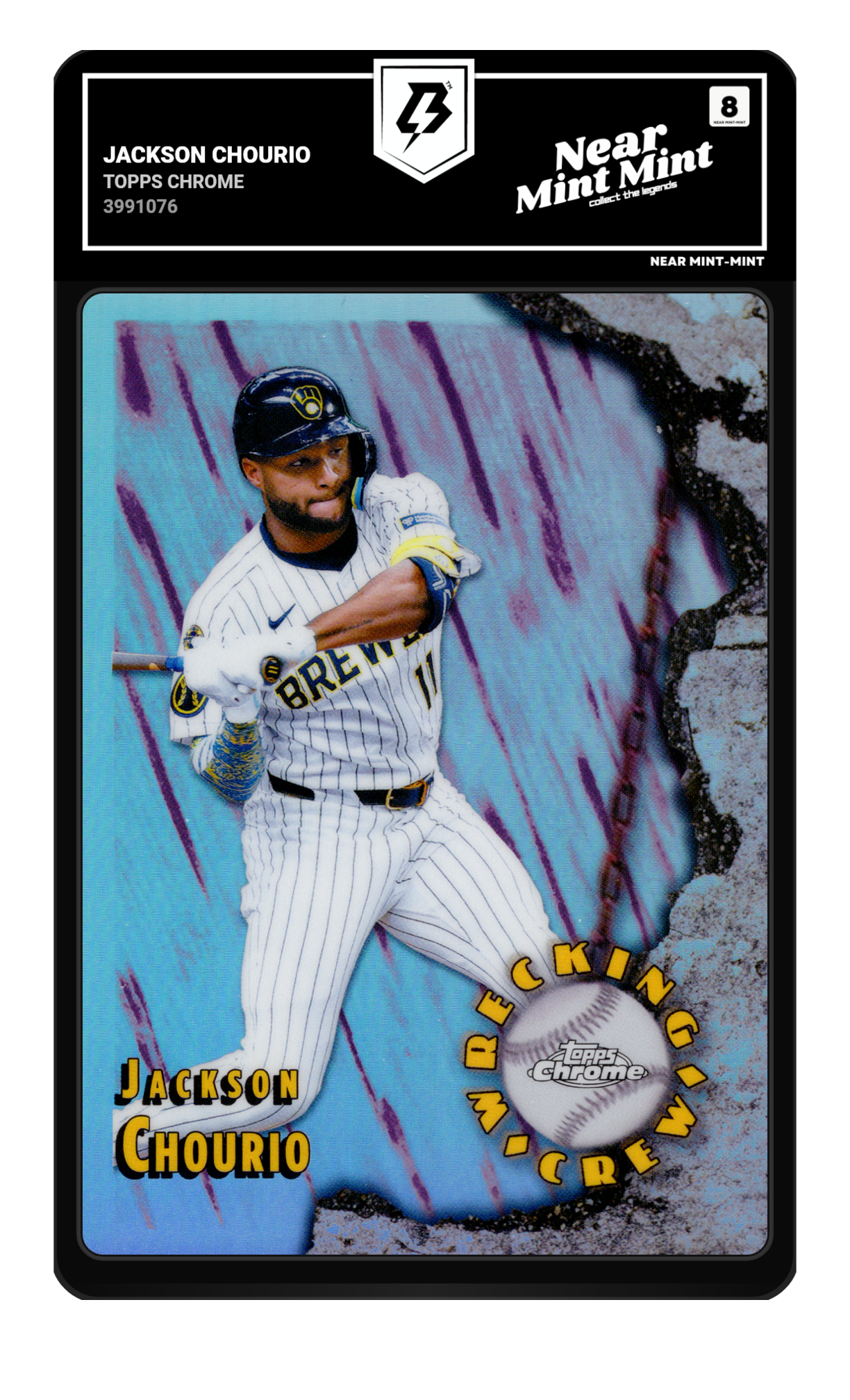 Jackson Chourio graded 8