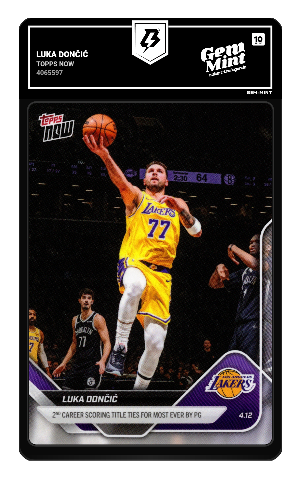 Luka Dončić graded 10