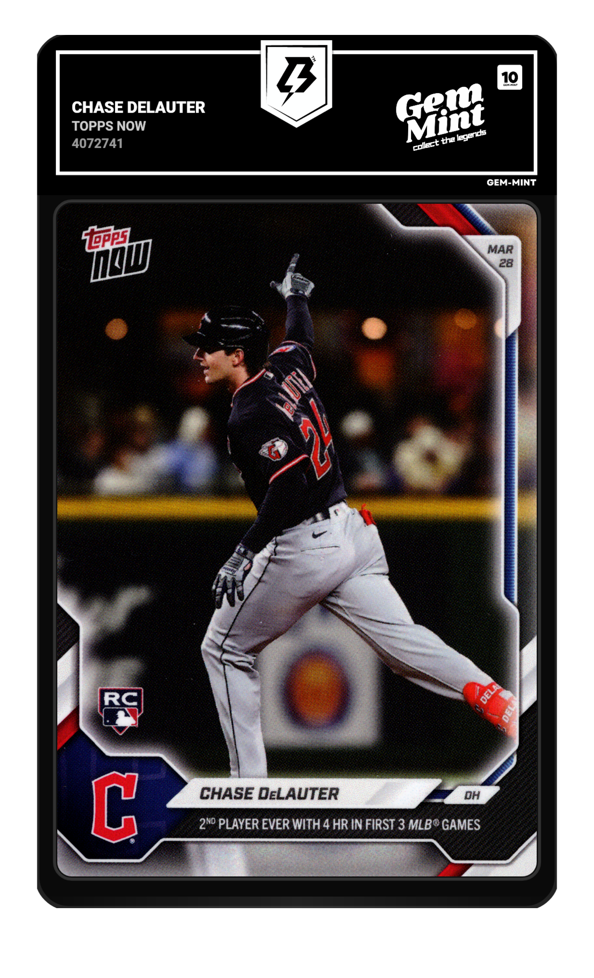 Chase DeLauter graded 10