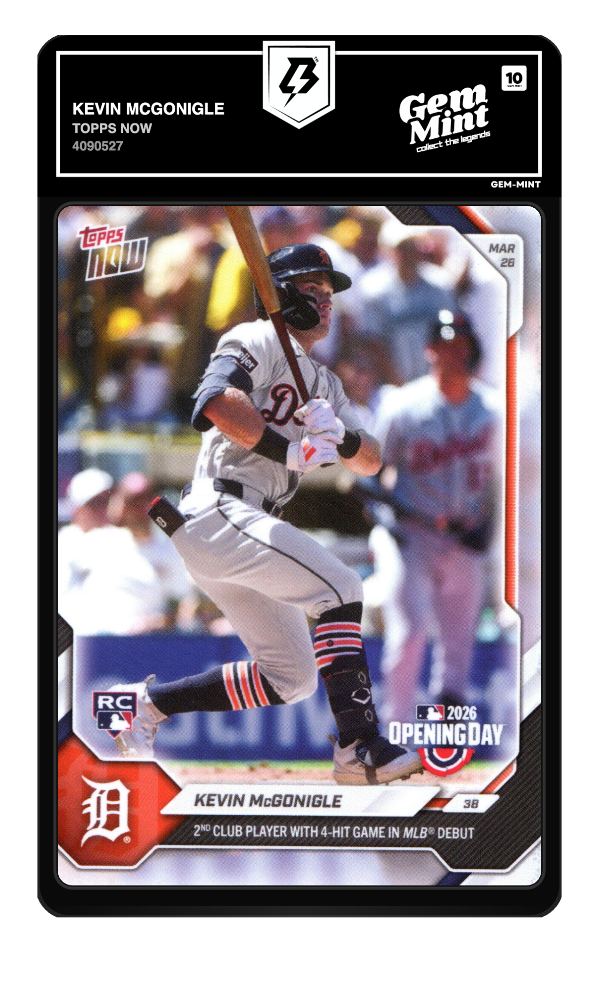 Kevin McGonigle graded 10