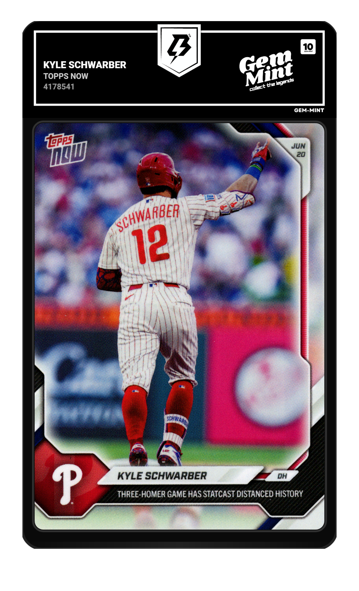 Kyle Schwarber graded 10