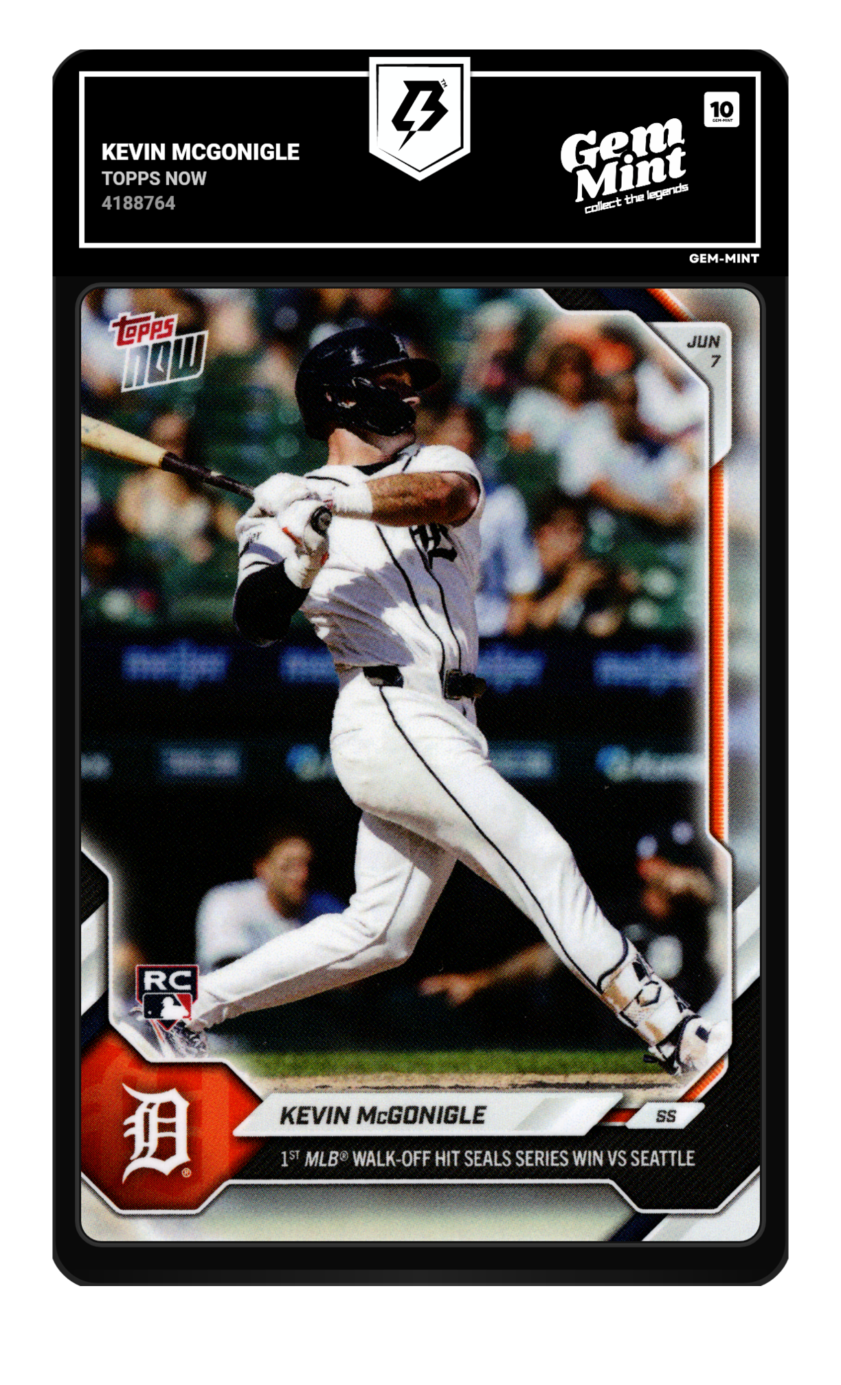 Kevin McGonigle graded 10
