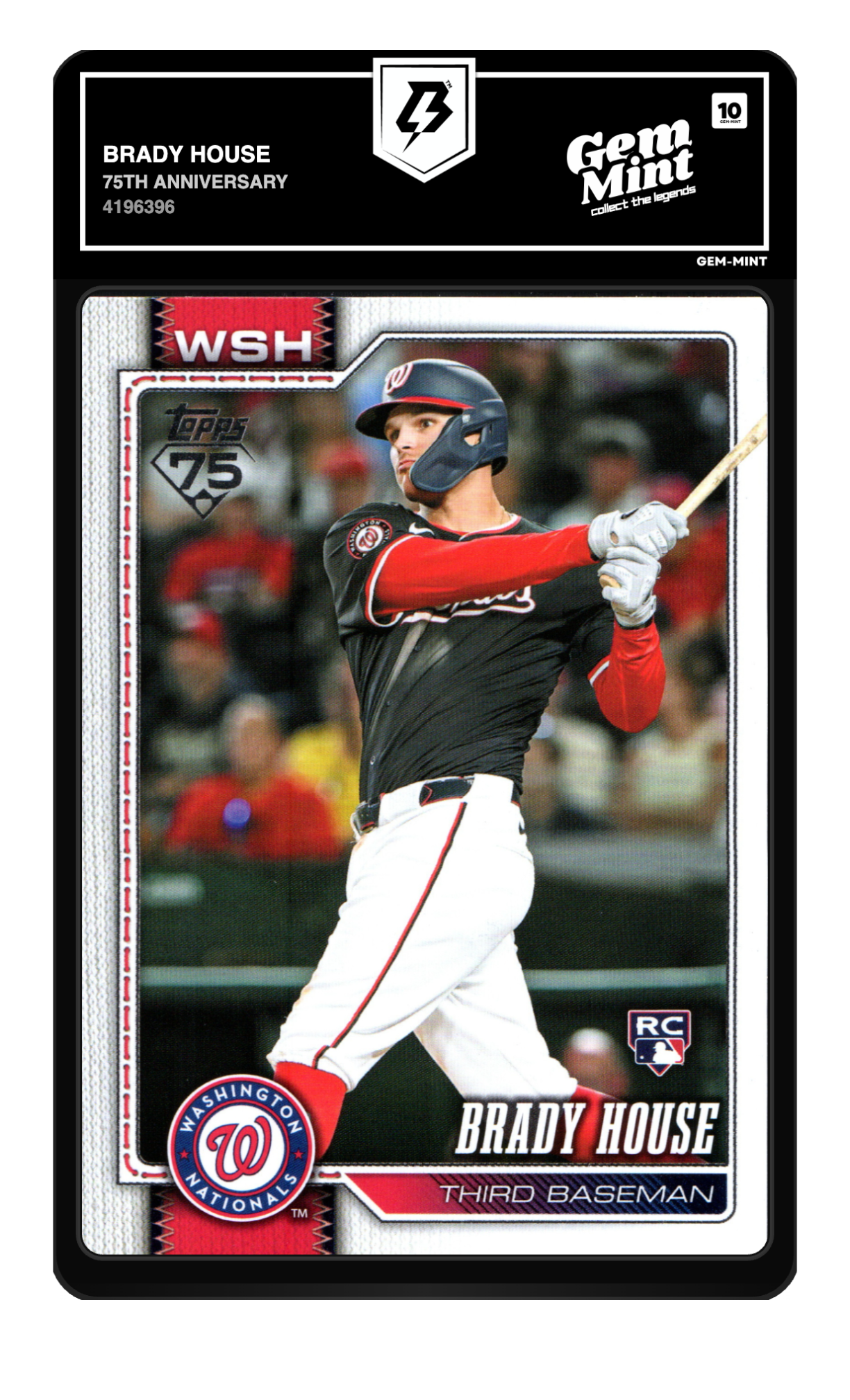 Brady House graded 10