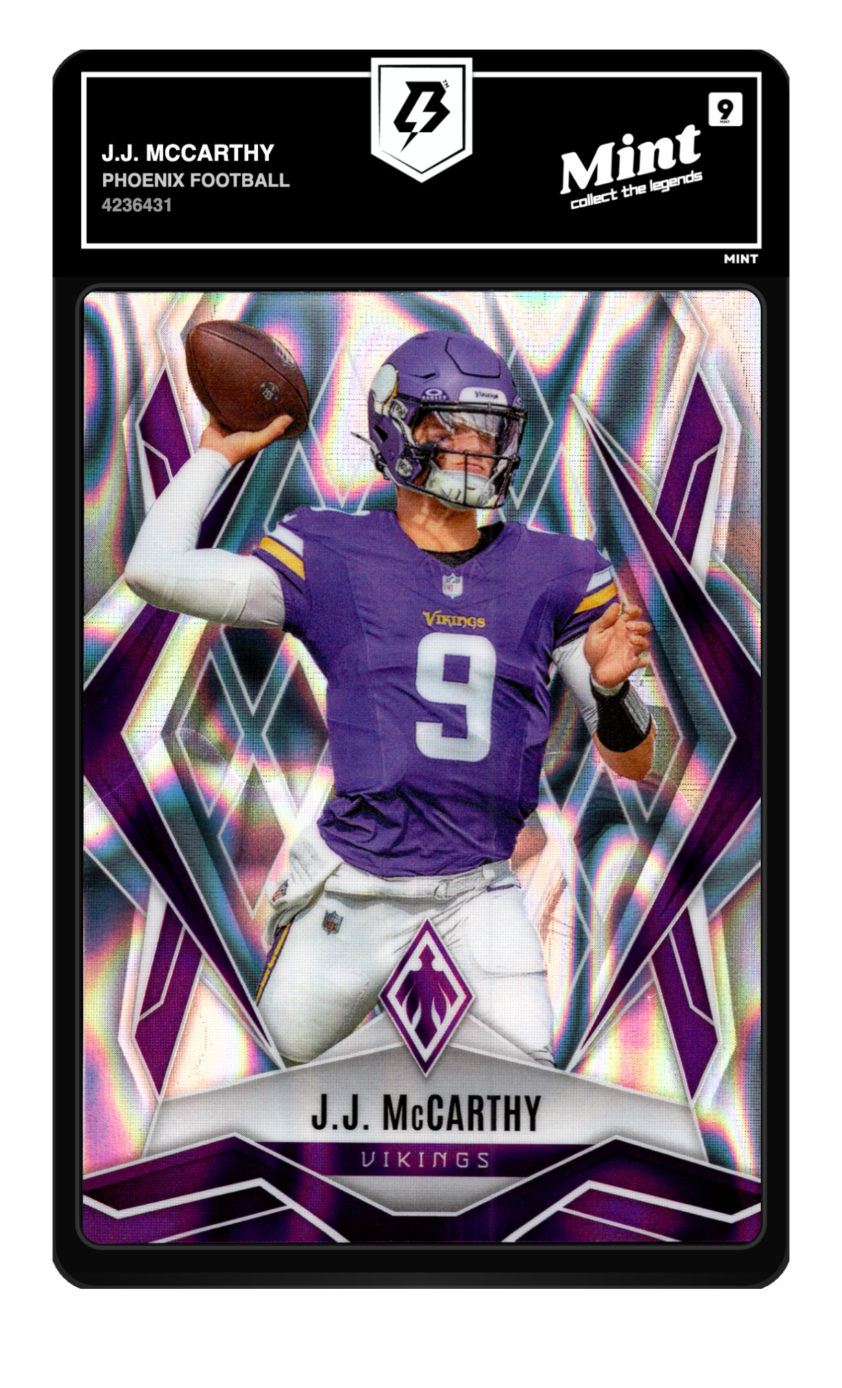 J.J. McCarthy graded 9