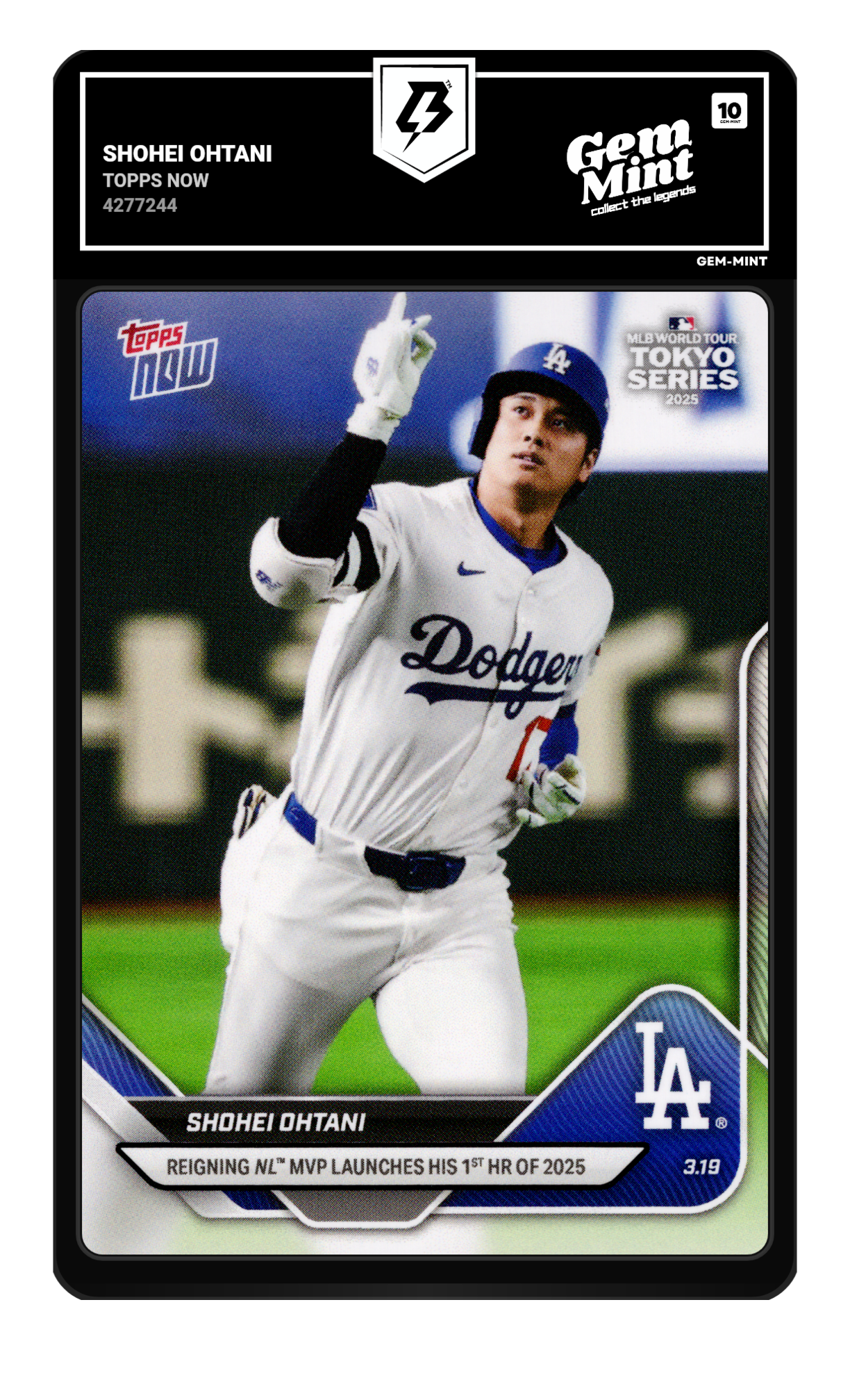 Shohei Ohtani graded 10